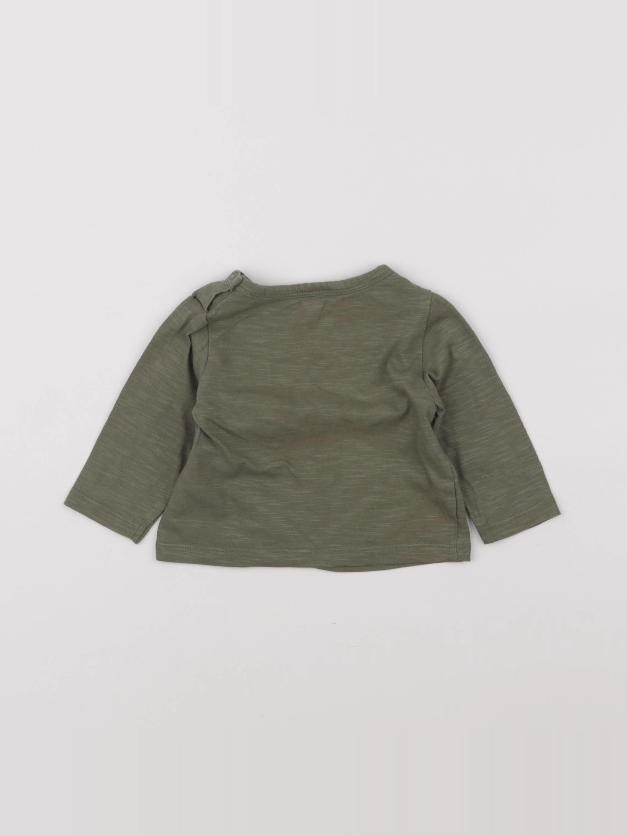 Tape à l'oeil - tee-shirt vert - 3 mois