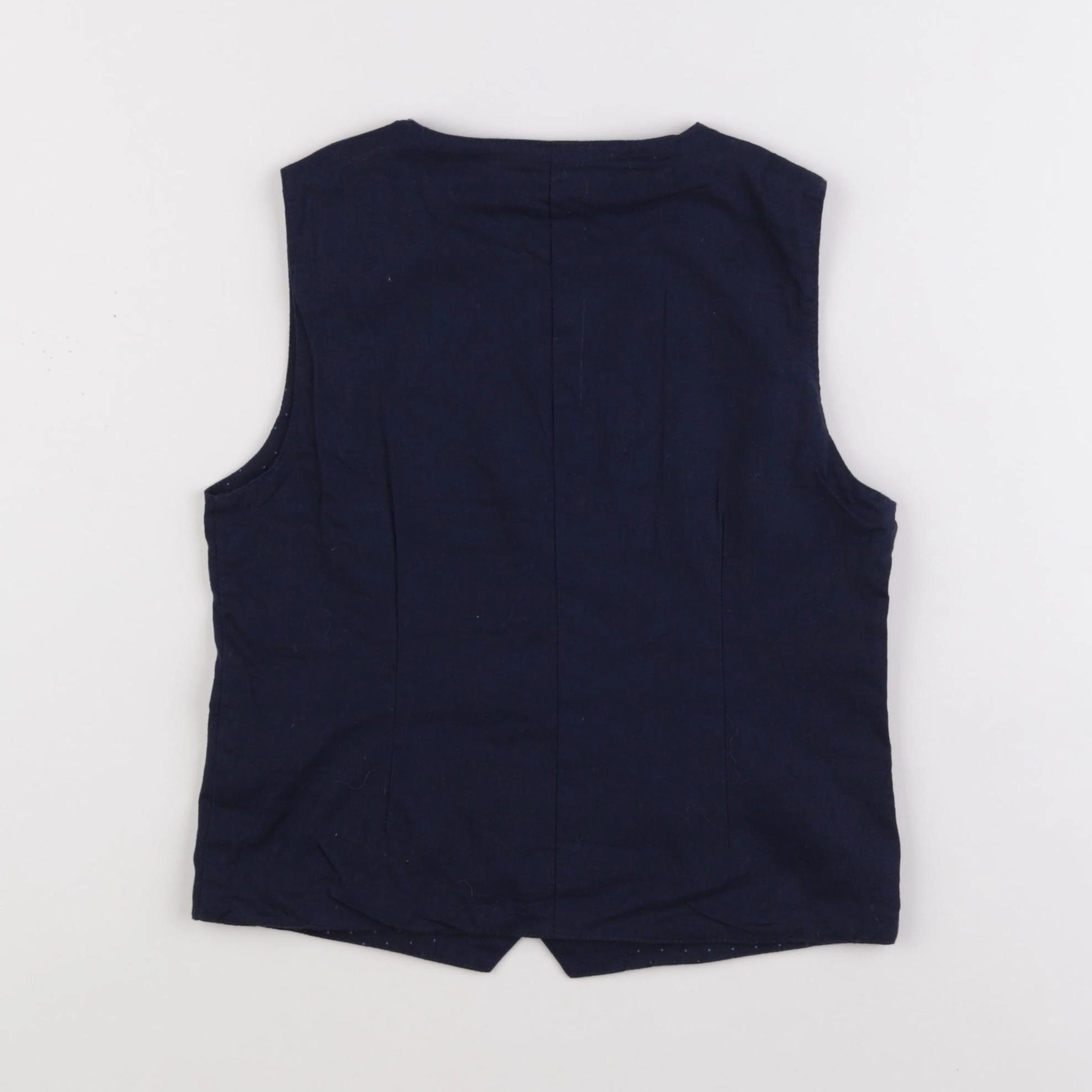 Vertbaudet - gilet bleu - 8 ans