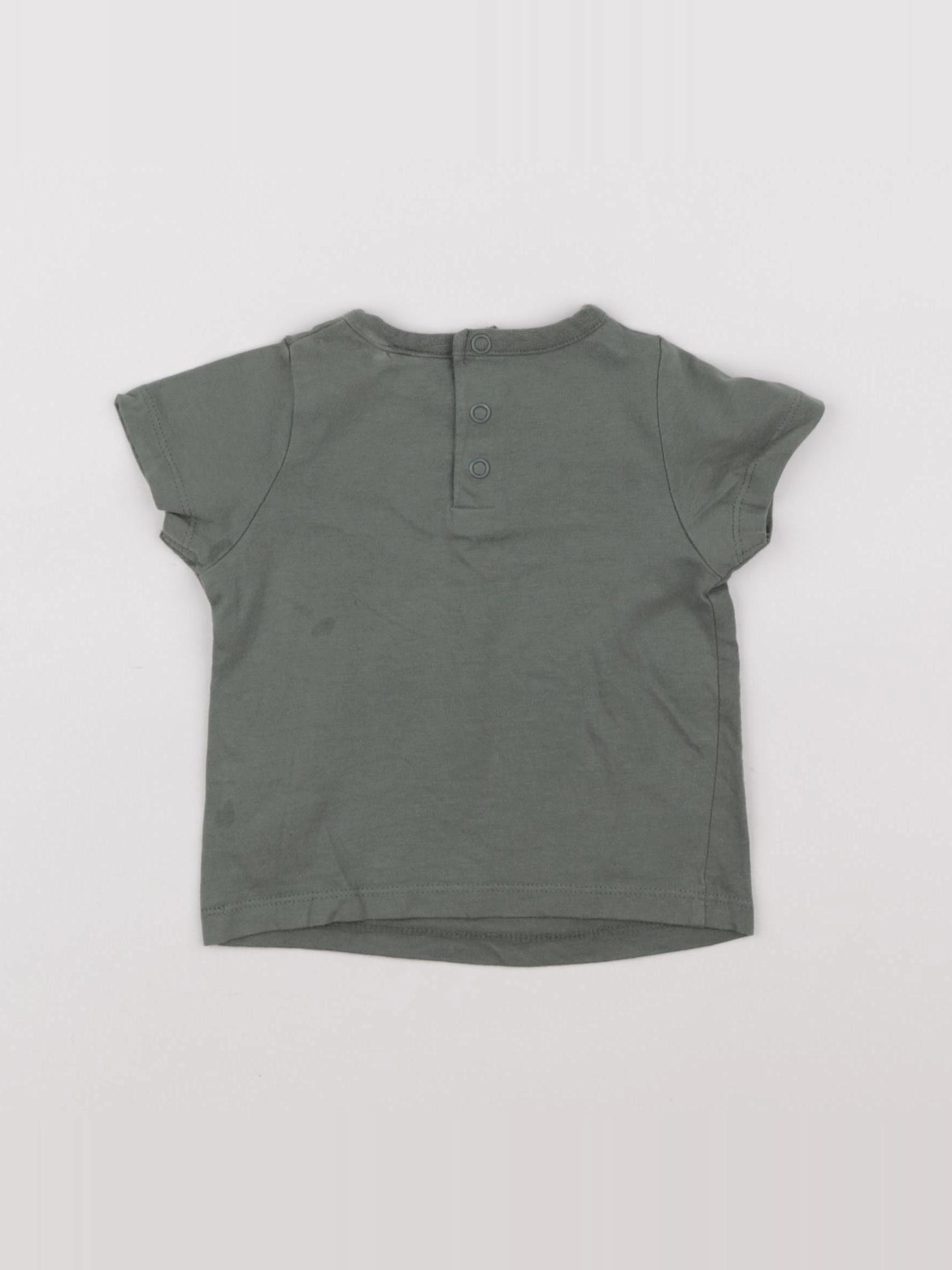 Tape à l'oeil - tee-shirt vert - 6 mois