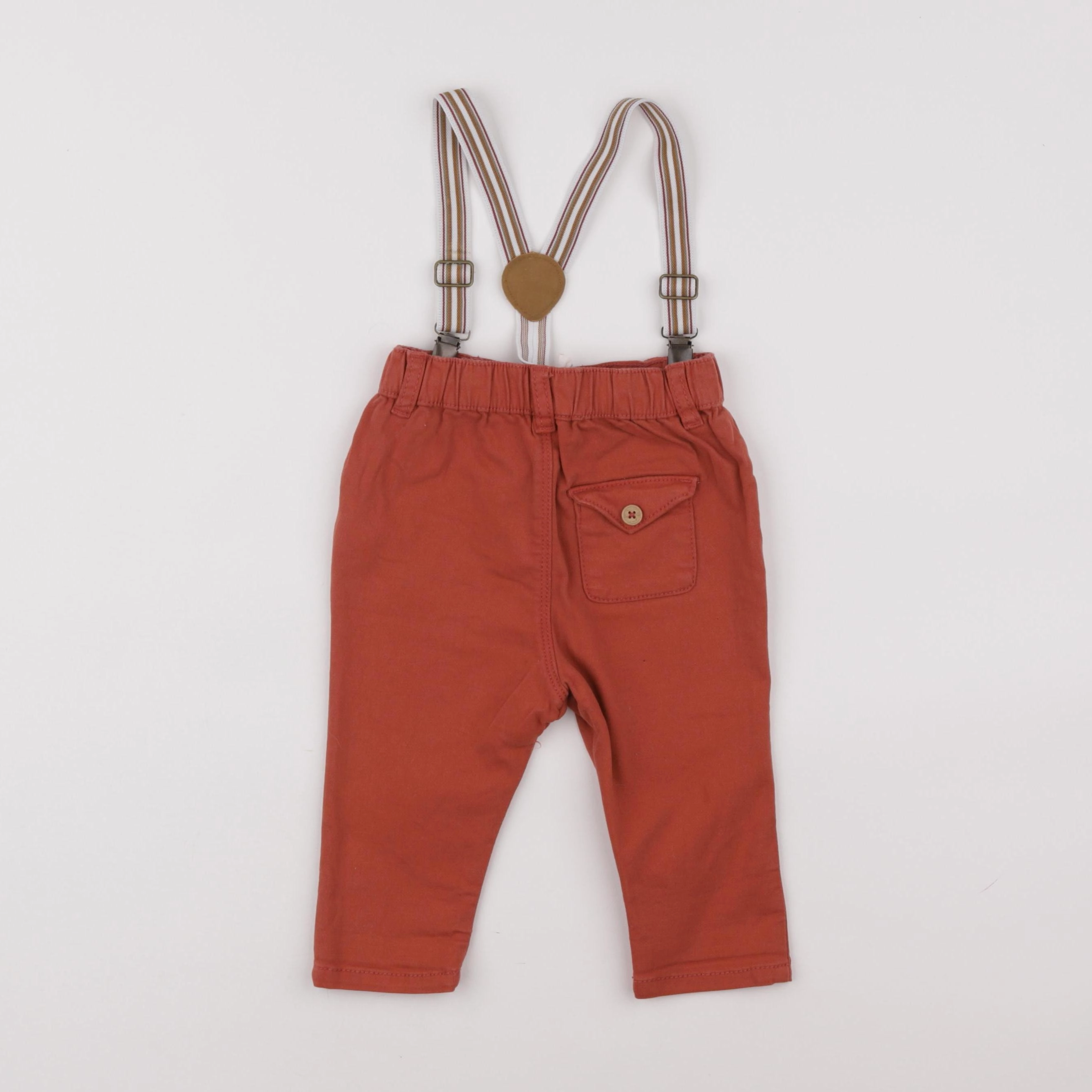 Tape à l'oeil - pantalon rouge - 6 mois