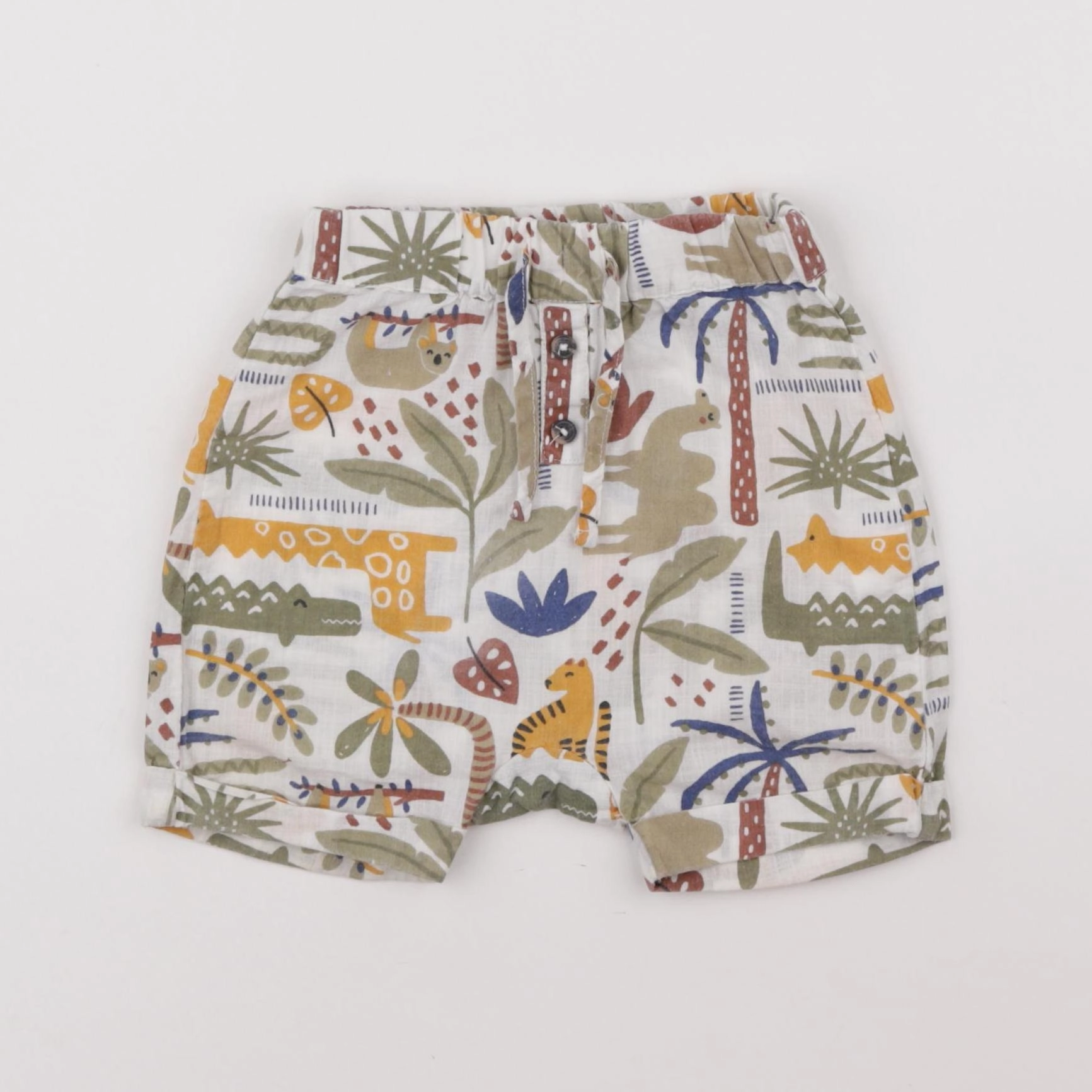 Tape à l'oeil - short multicolore - 18 mois