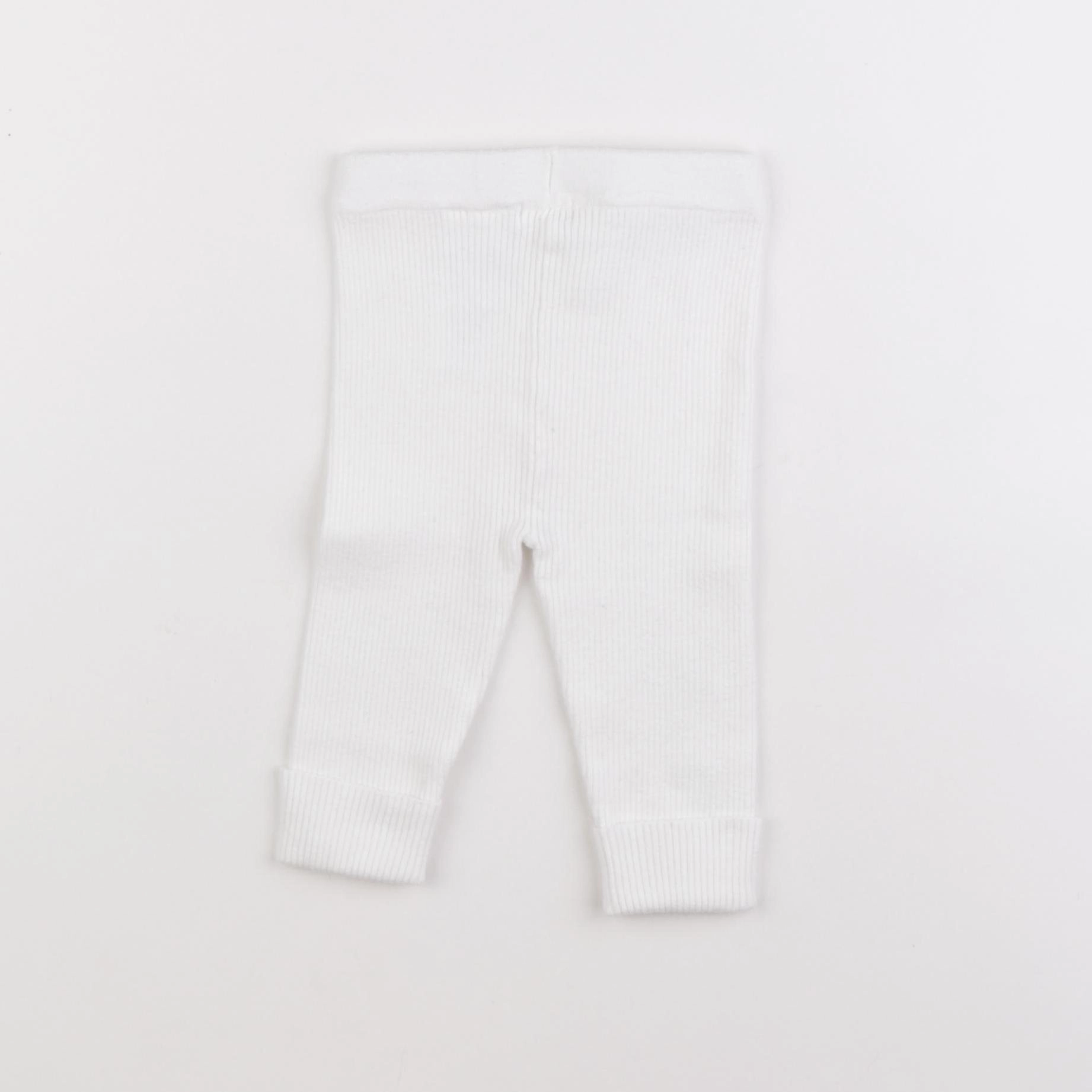Vertbaudet - legging blanc - 9 mois