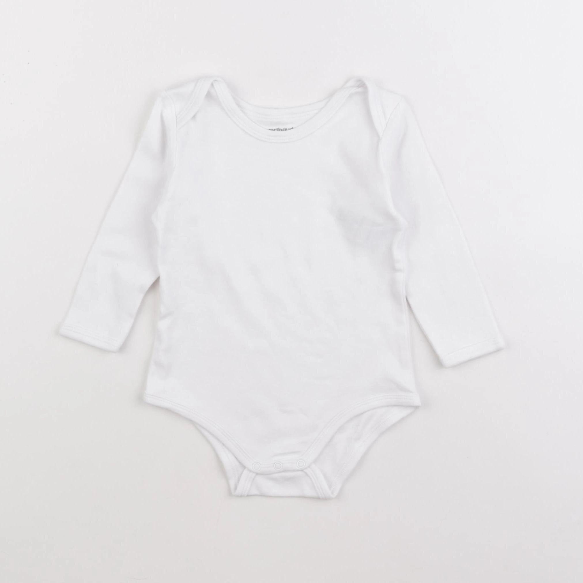 Vertbaudet - body blanc - 18 mois