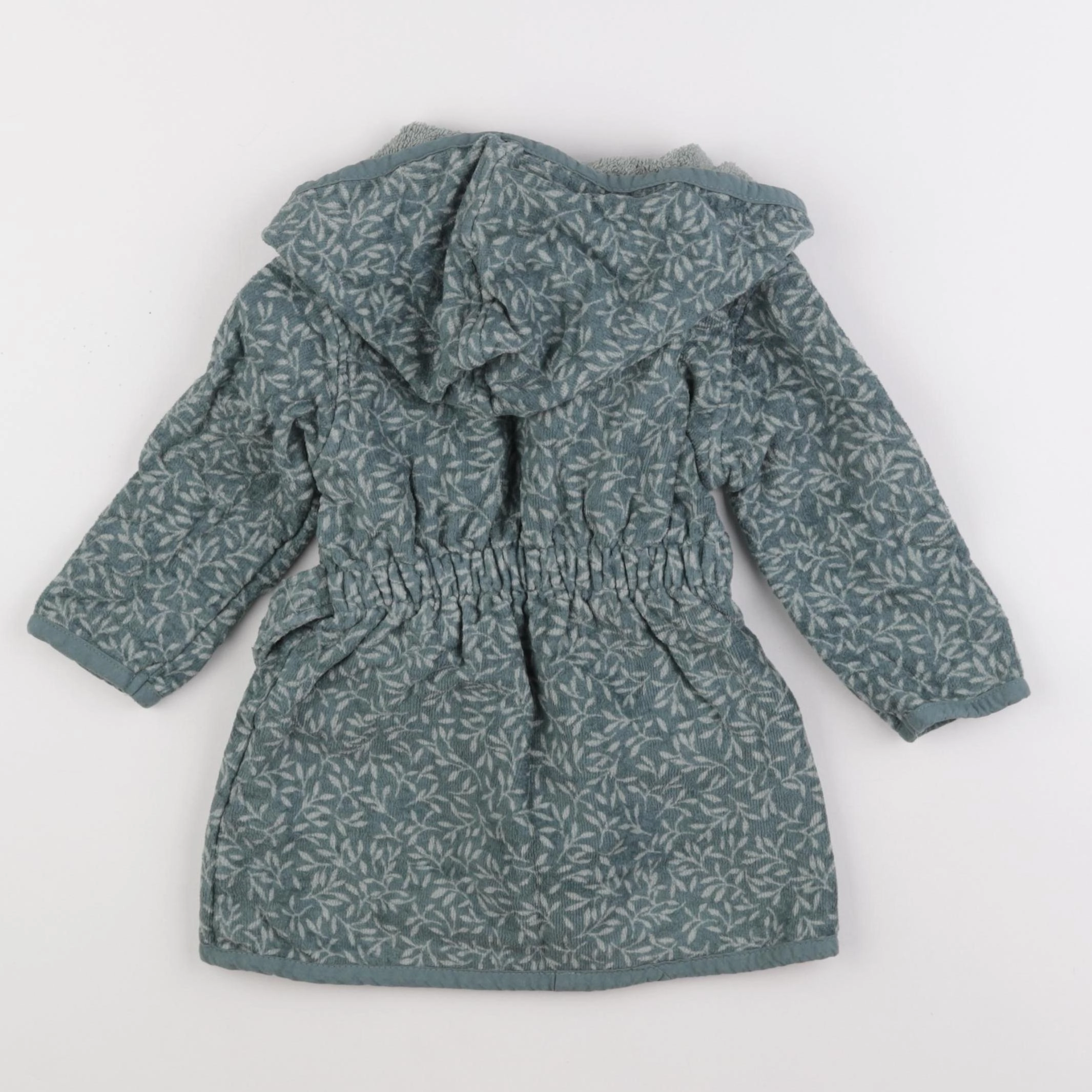 Vertbaudet - peignoir vert - 9/24 mois