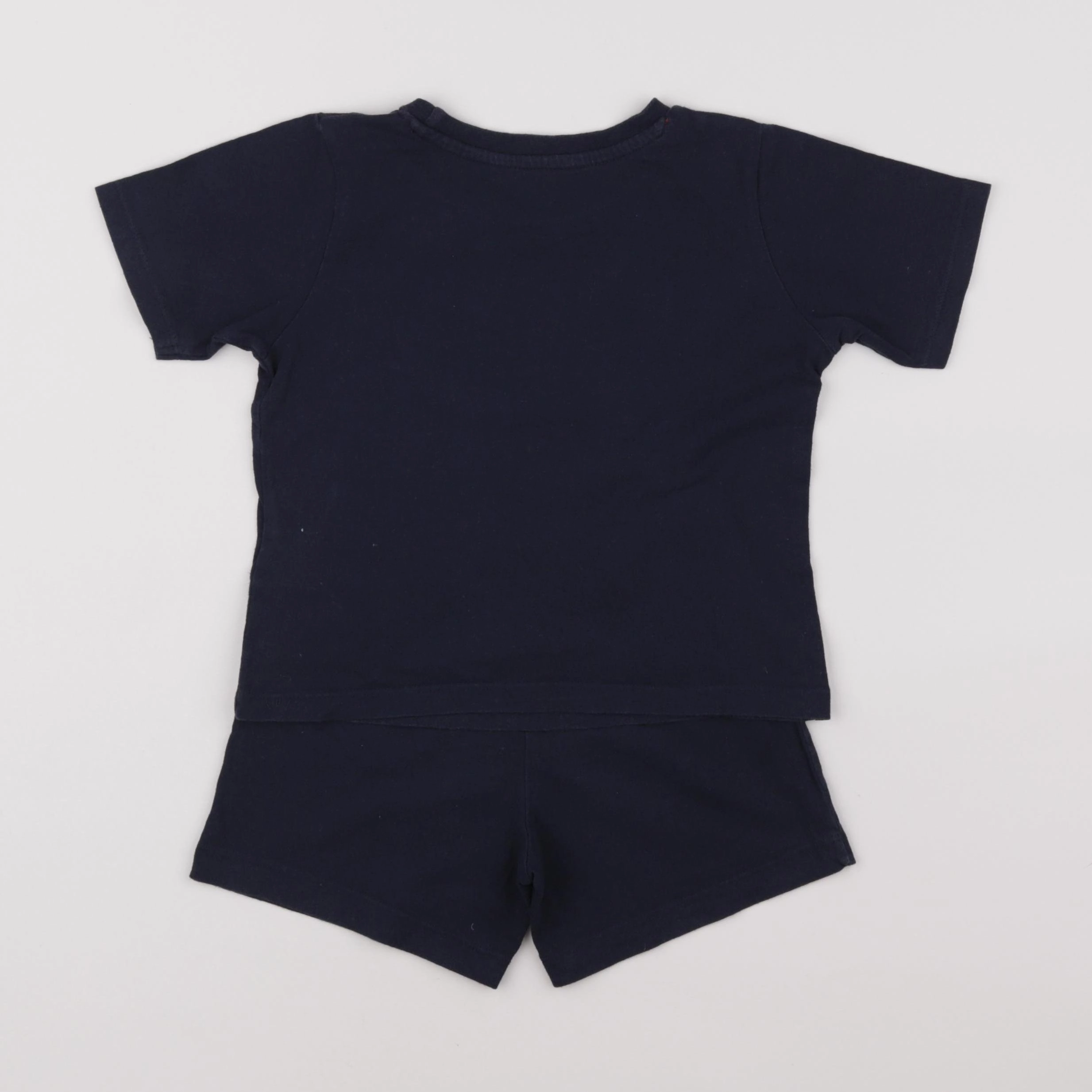 Vertbaudet - pyjama coton bleu - 4 ans