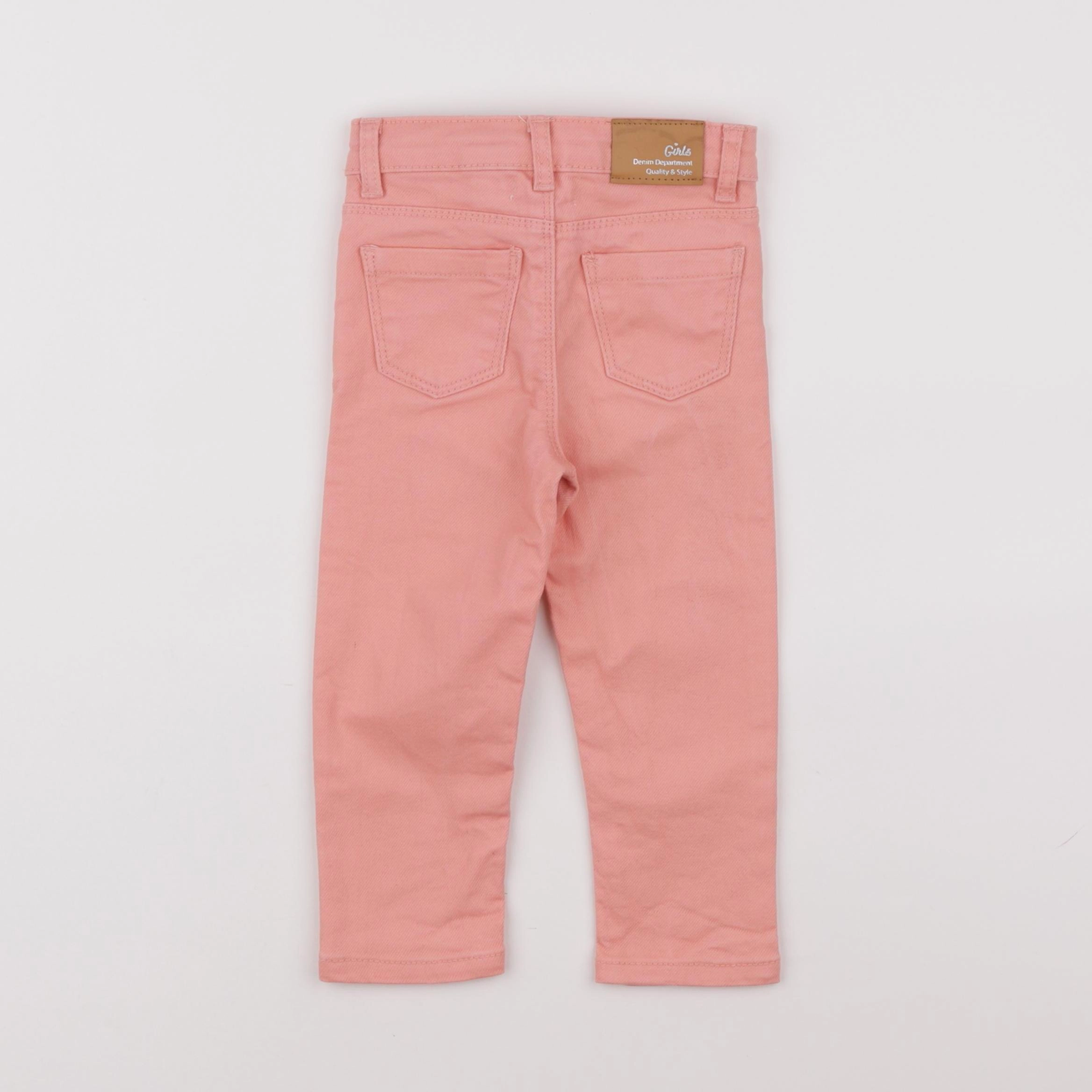 Vertbaudet - jean rose - 2 ans