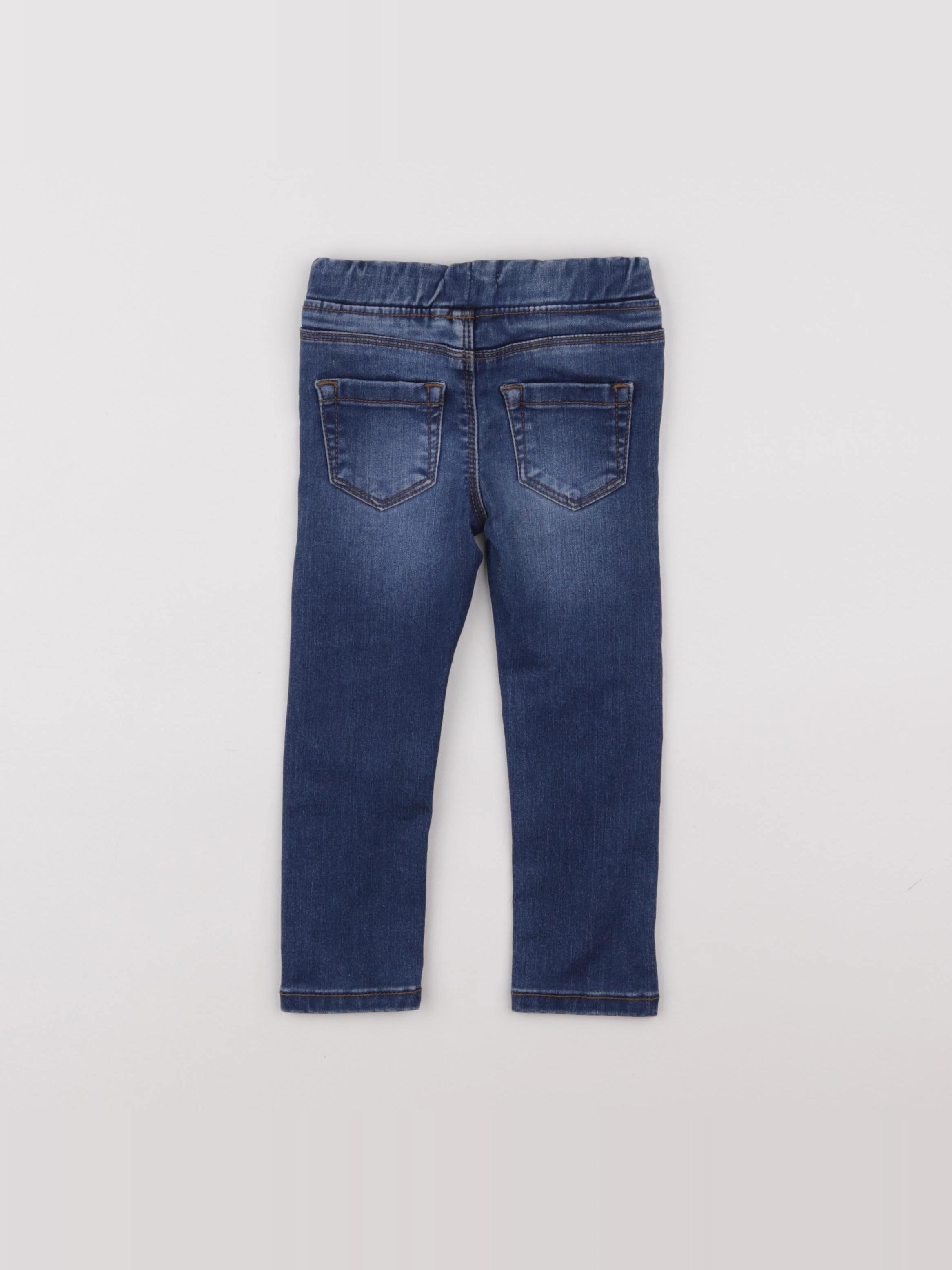 Vertbaudet - jegging bleu - 2 ans