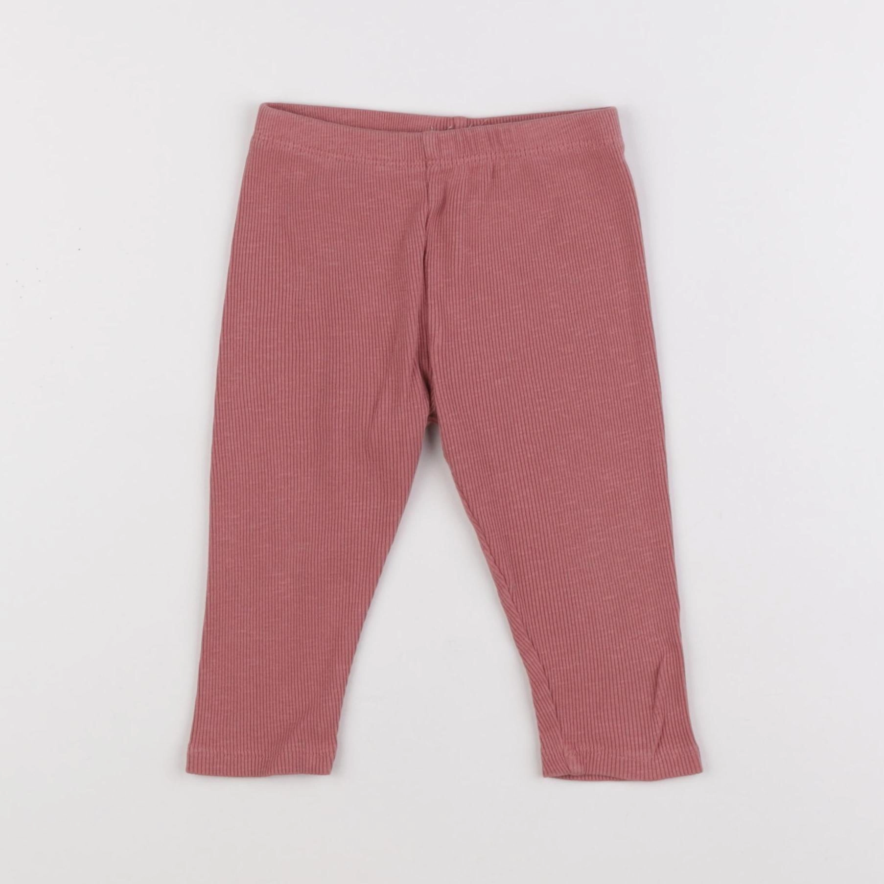 Vertbaudet - legging rose - 18 mois
