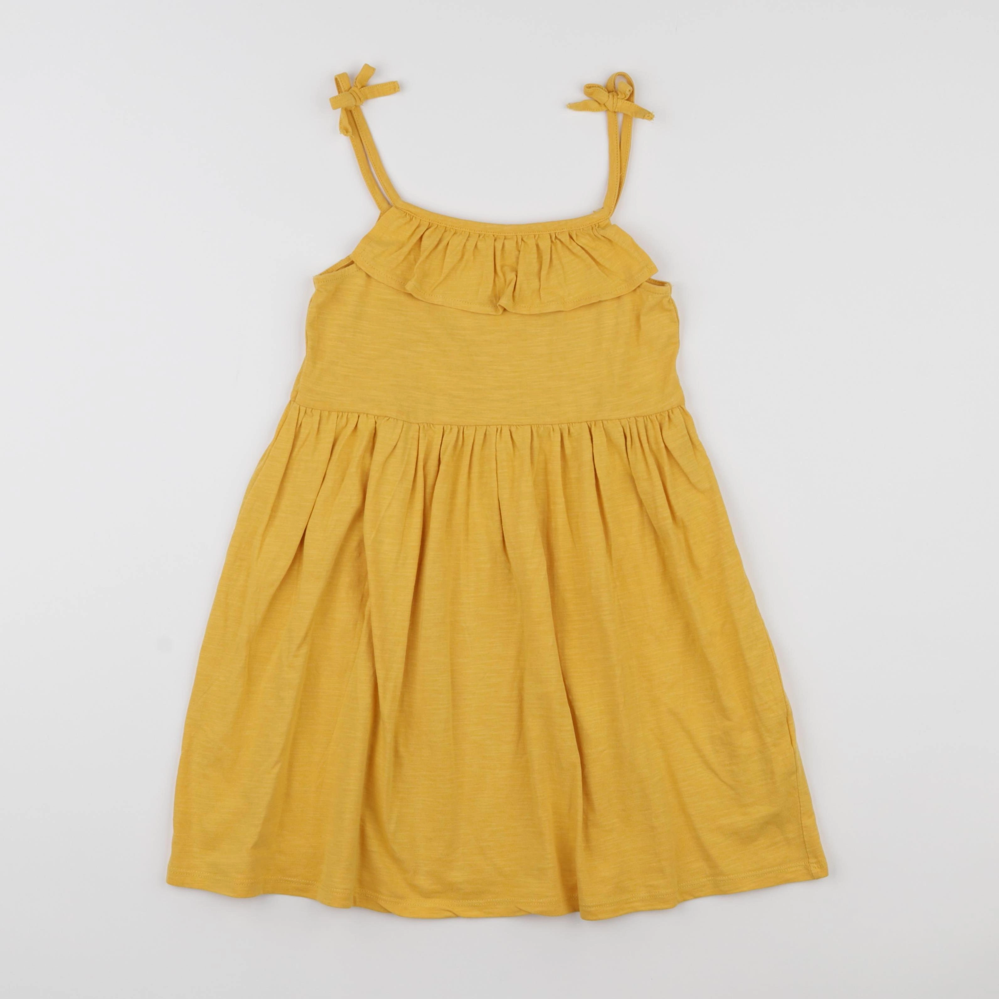 Vertbaudet - robe jaune - 8 ans