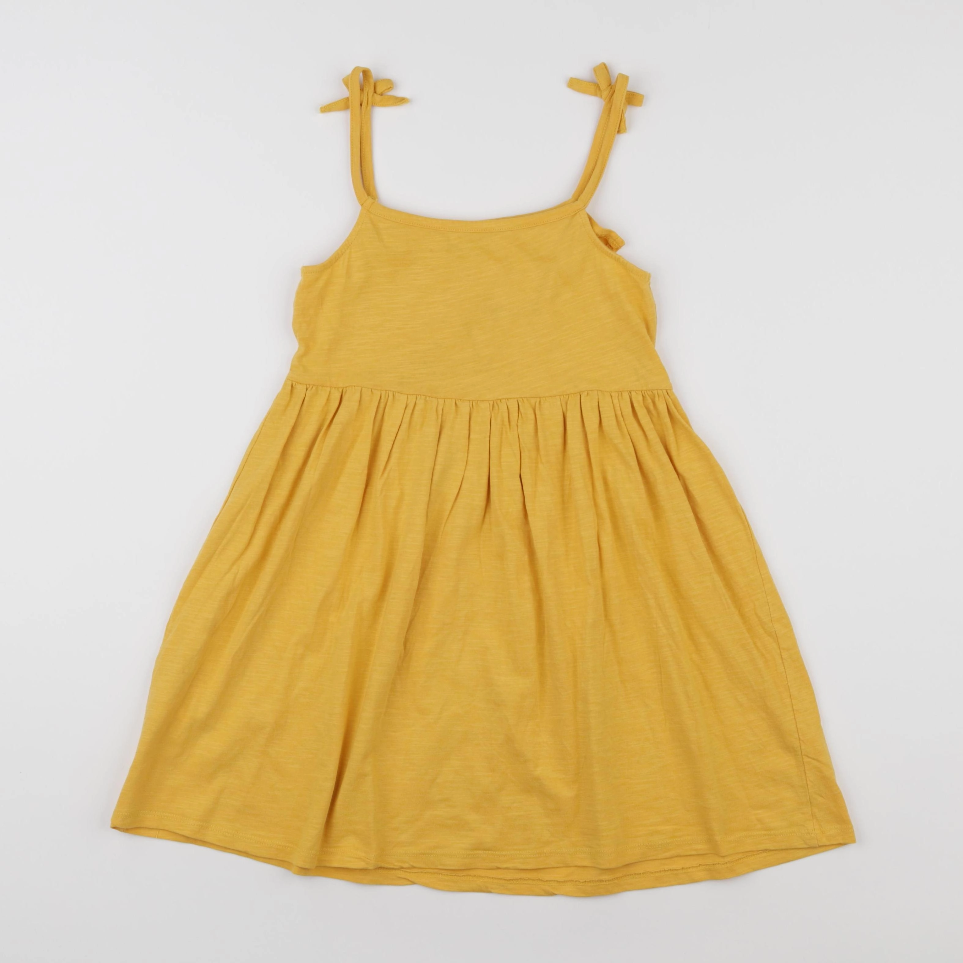 Vertbaudet - robe jaune - 8 ans