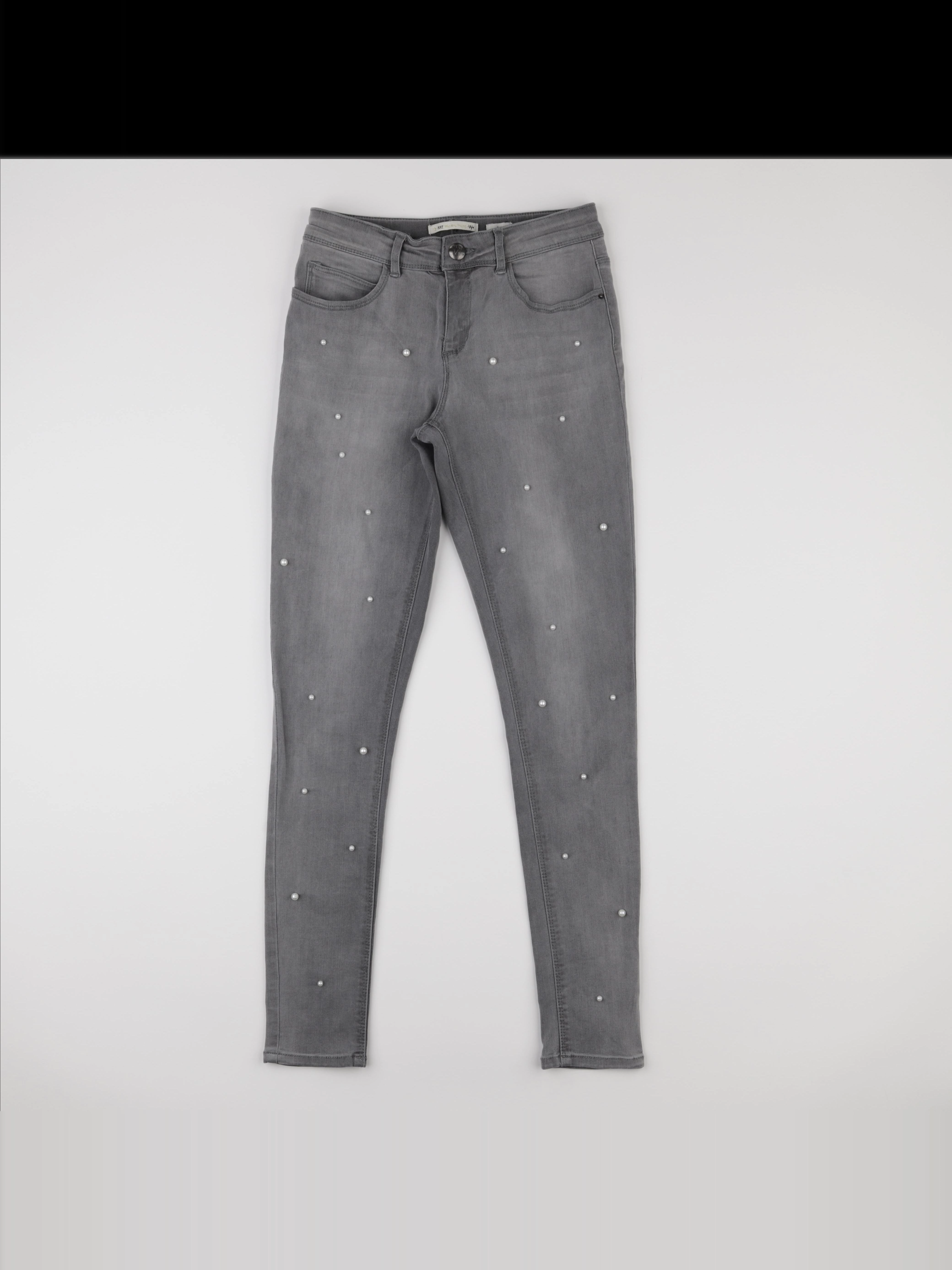 IKKS - jean gris - 14 ans