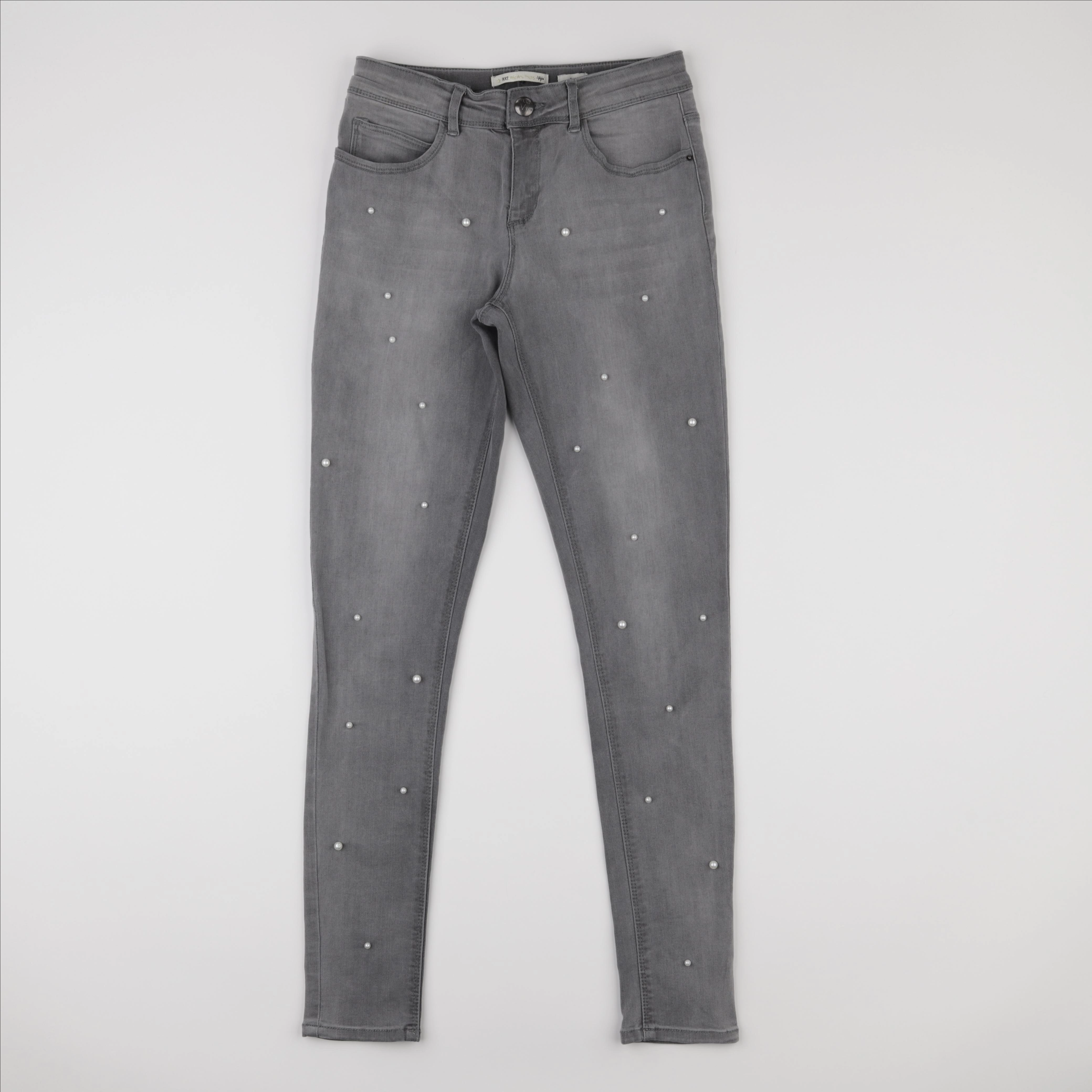 IKKS - jean gris - 14 ans