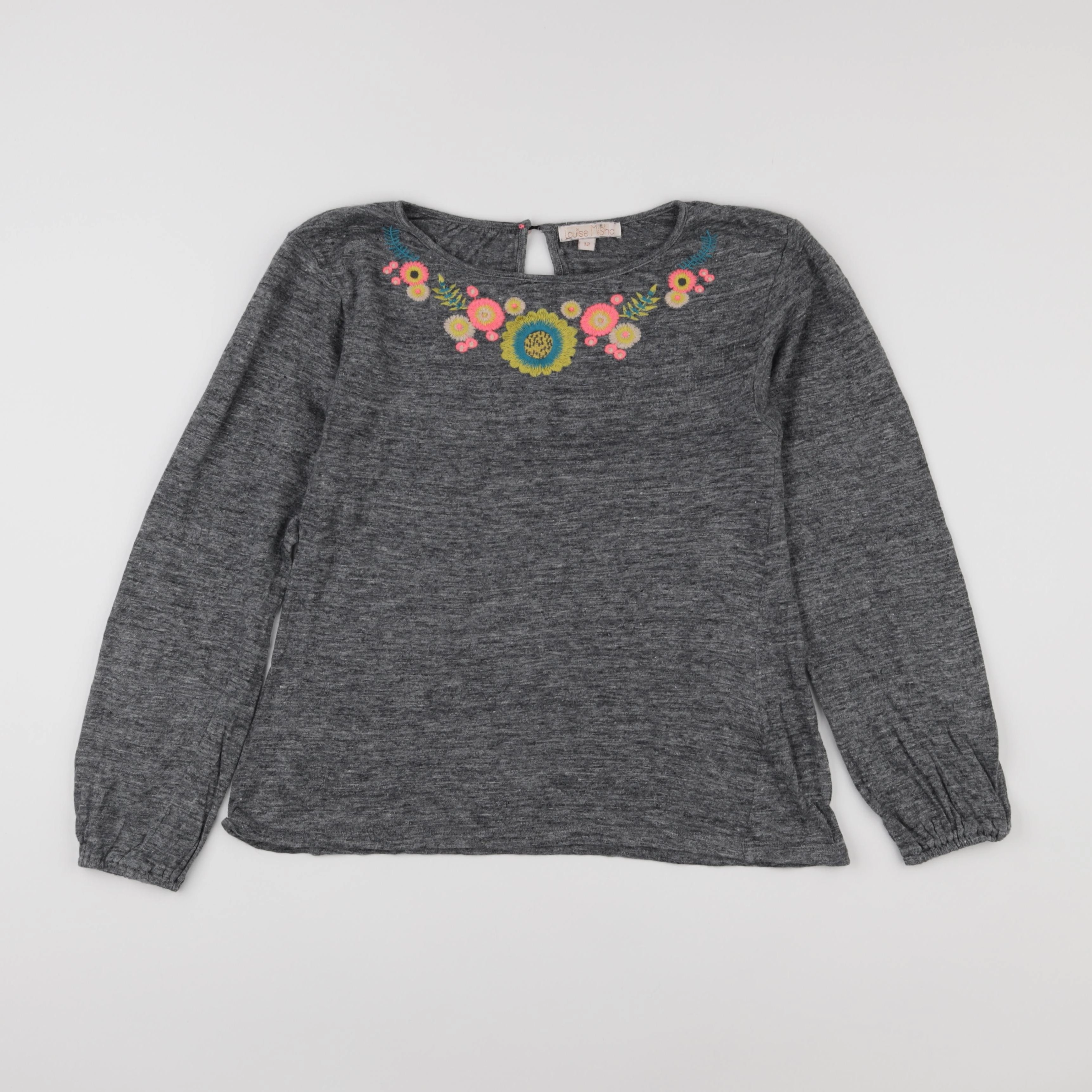 Louise Misha - tee-shirt gris - 12 ans