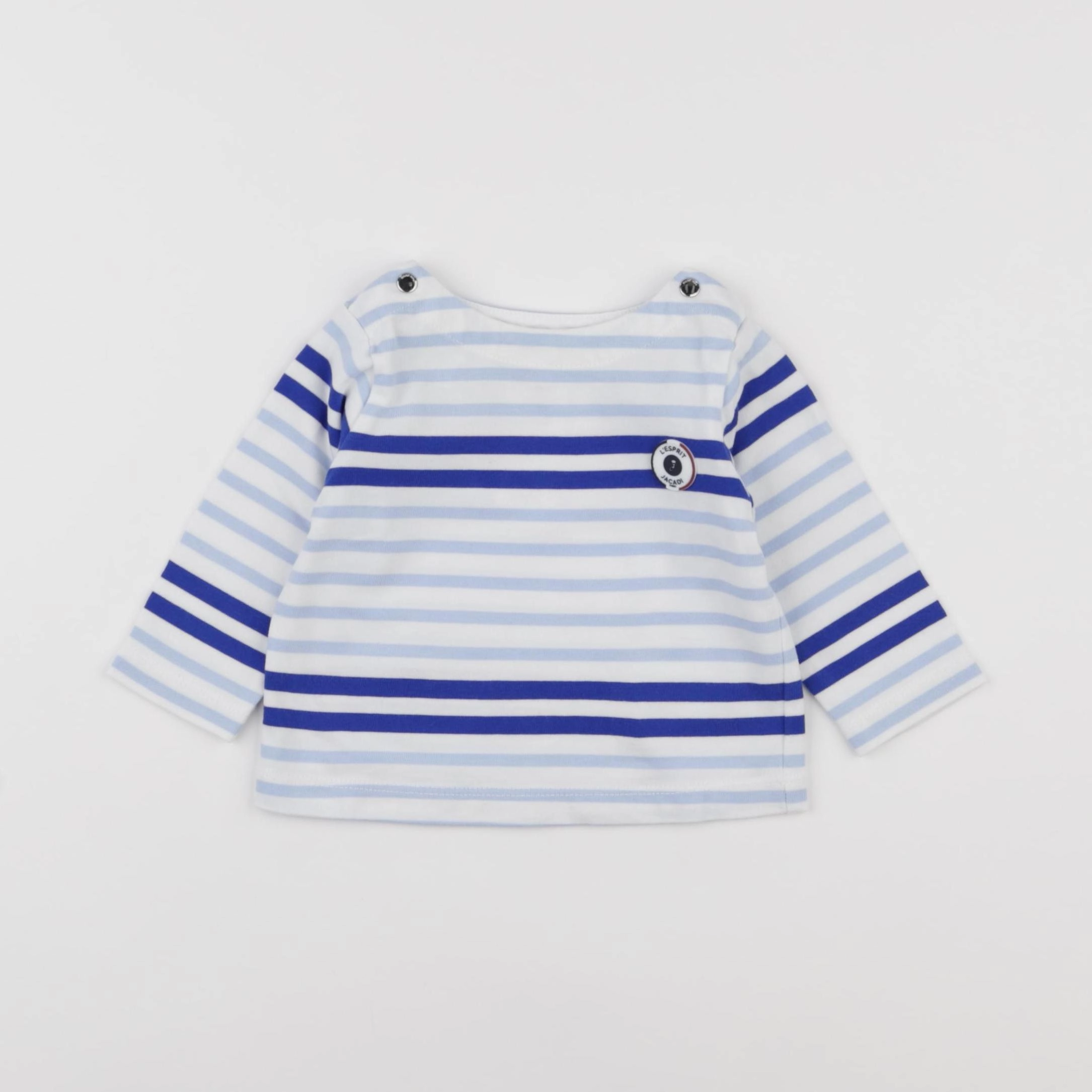 Jacadi - tee-shirt bleu - 6 mois