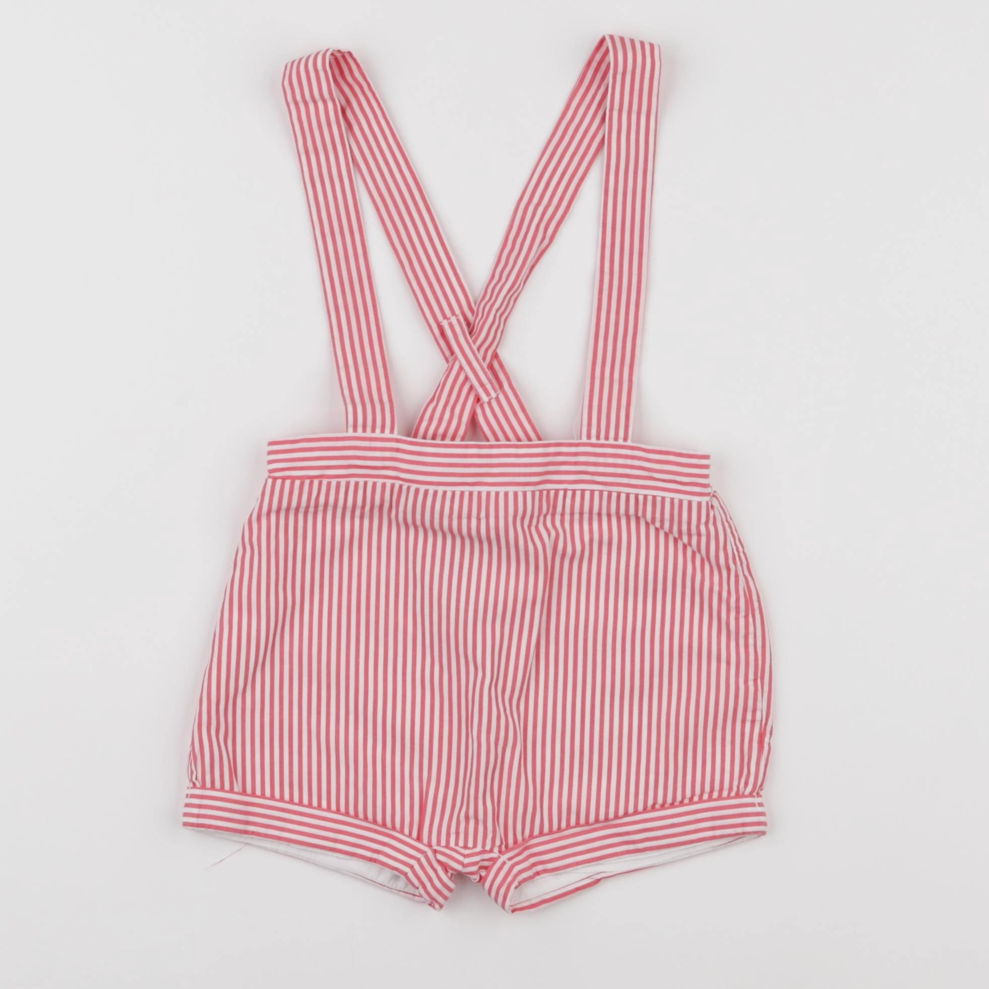 Jacadi - short blanc, rouge - 18 mois