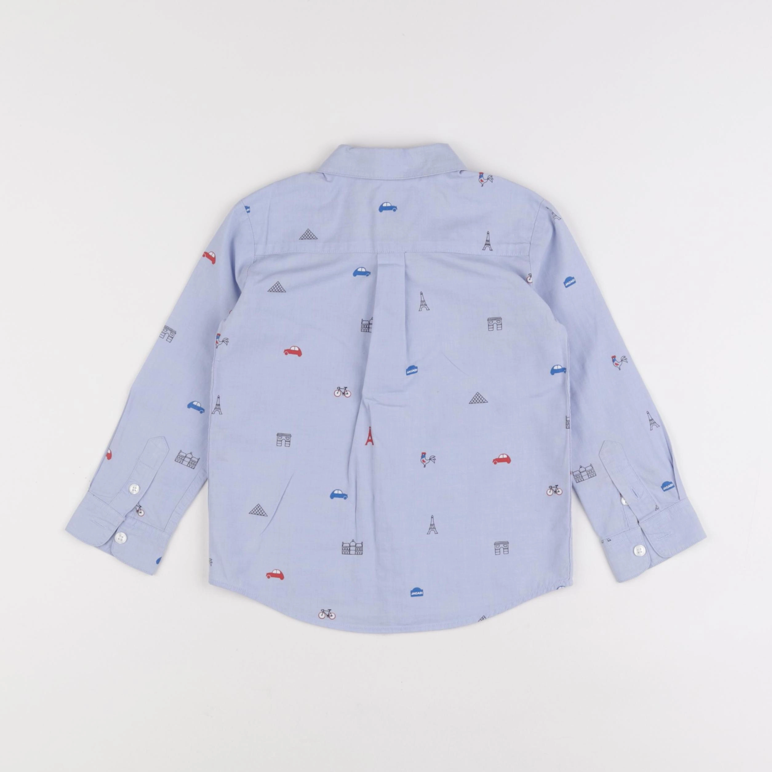 Jacadi - chemise bleu - 3 ans
