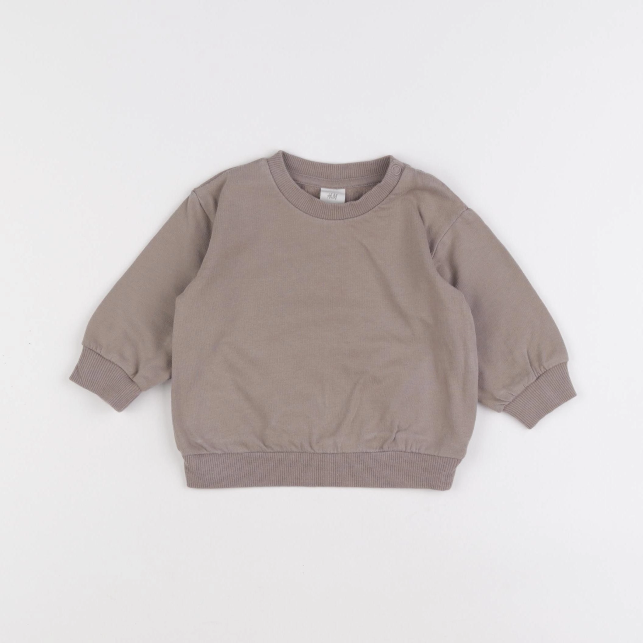 H&M - sweat marron - 3 mois