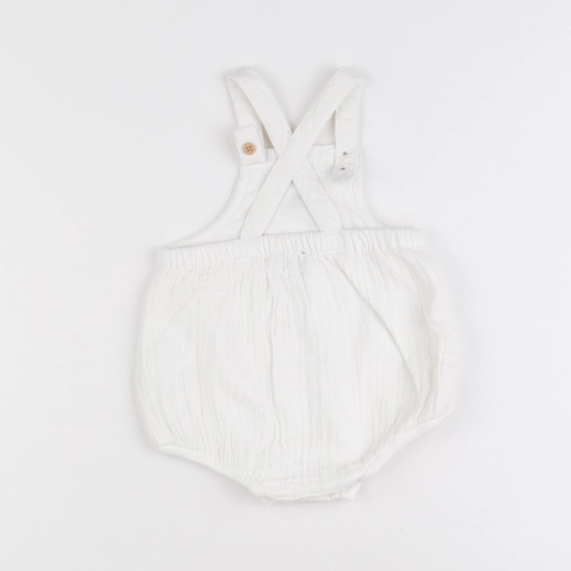 Boutchou - salopette blanc - 3 mois