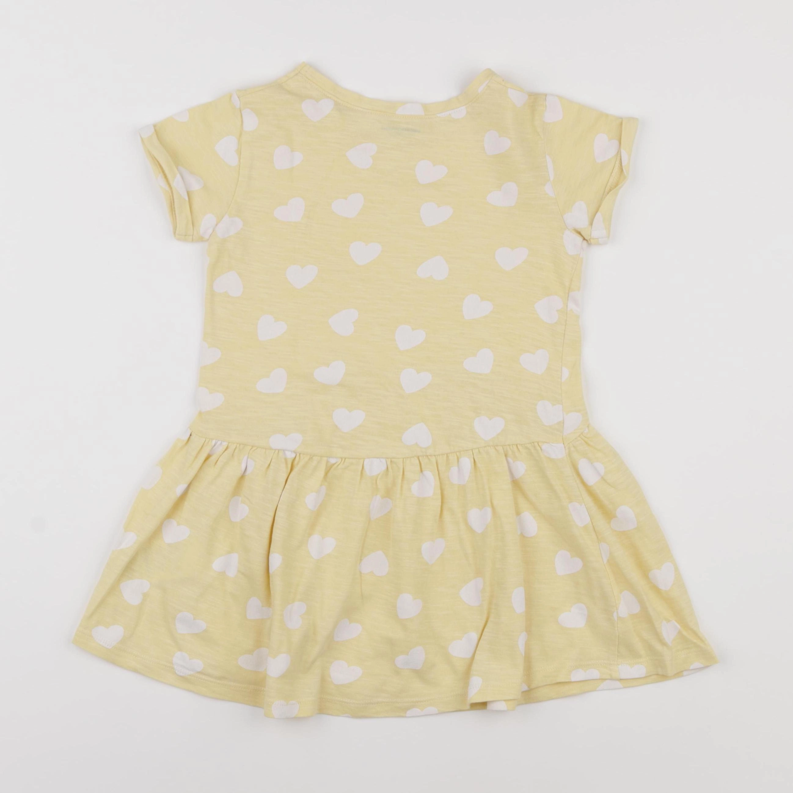 Vertbaudet - robe jaune - 4 ans