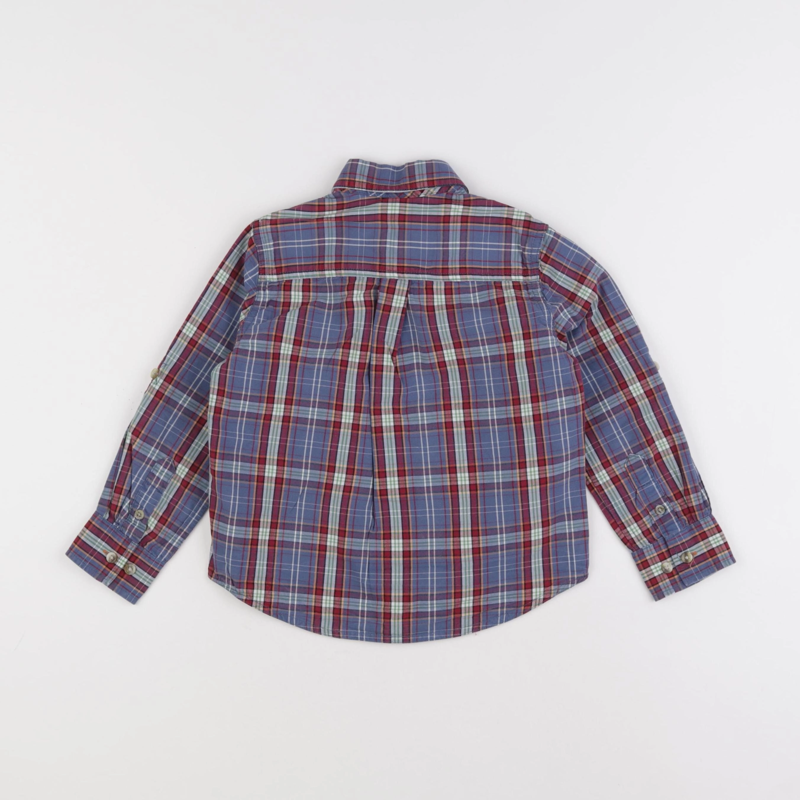 Cyrillus - chemise bleu - 4 ans