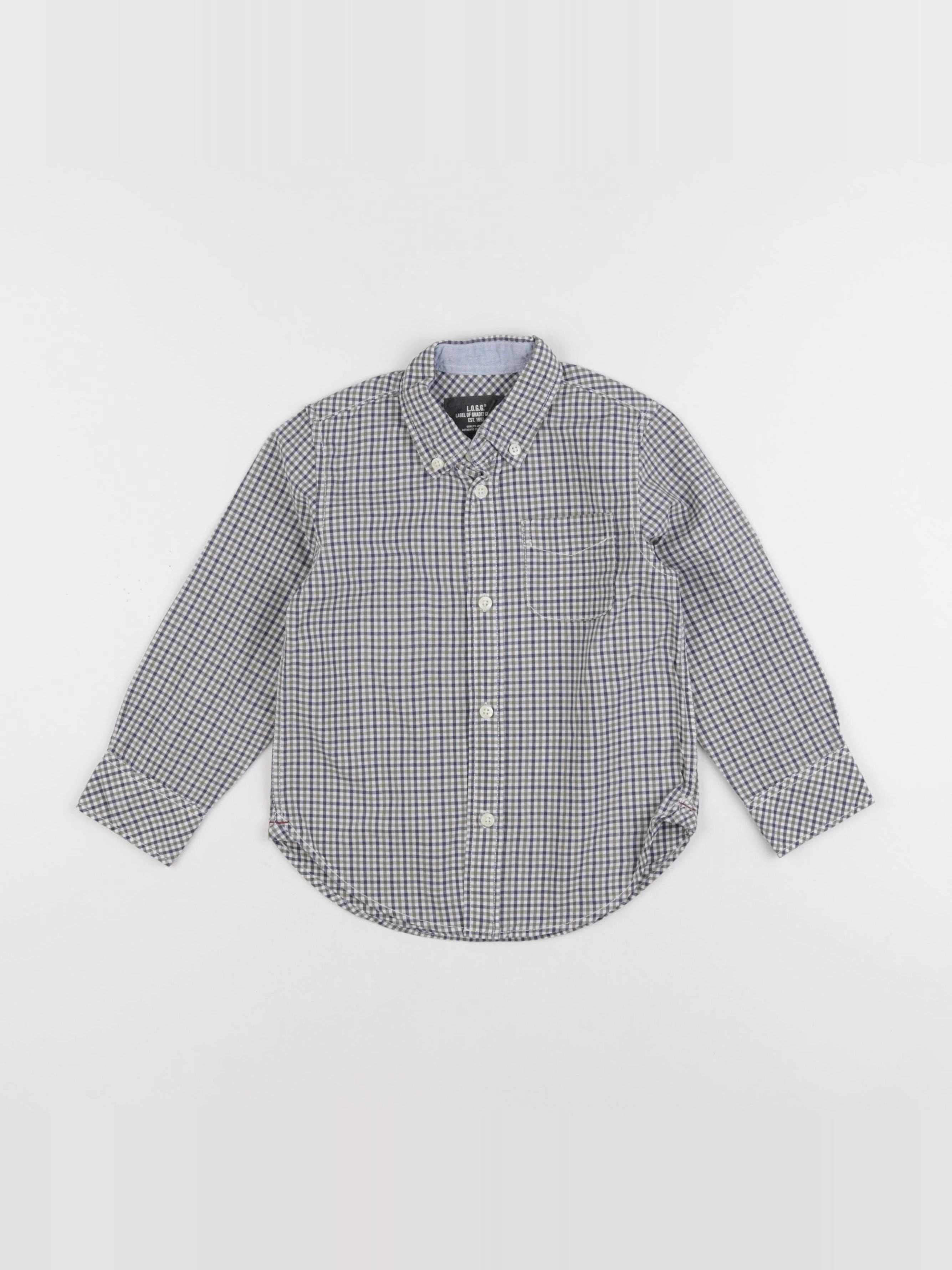 H&M - chemise multicolore - 3/4 ans