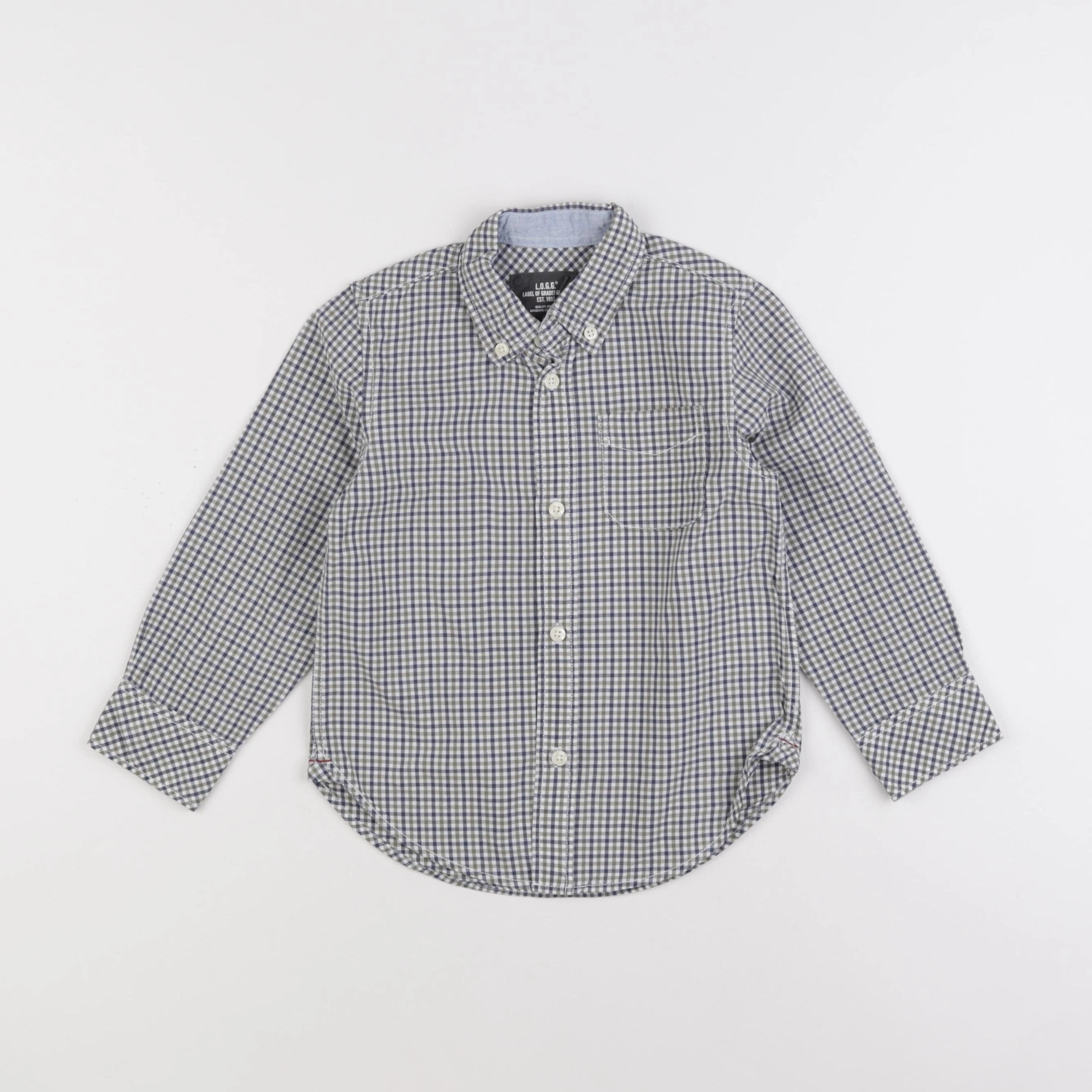 H&M - chemise multicolore - 3/4 ans
