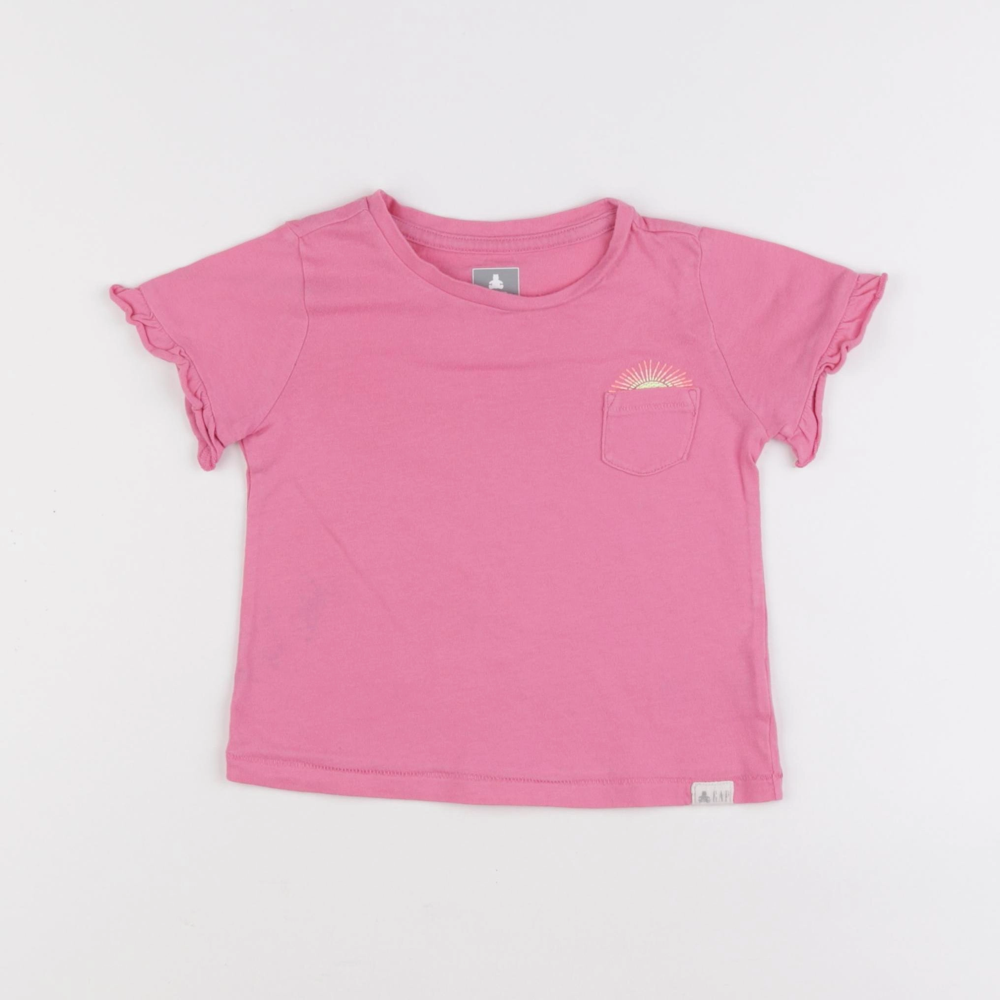 GAP - tee-shirt rose - 2 ans