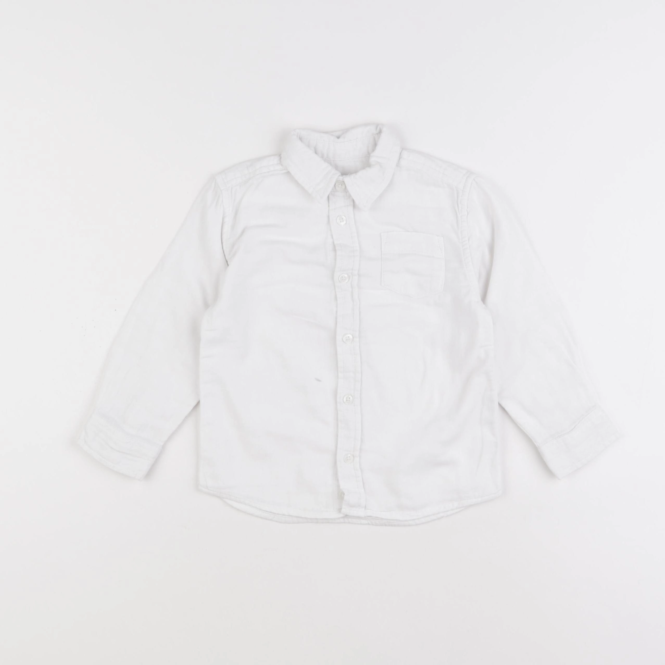 Monoprix - chemise blanc - 3 ans