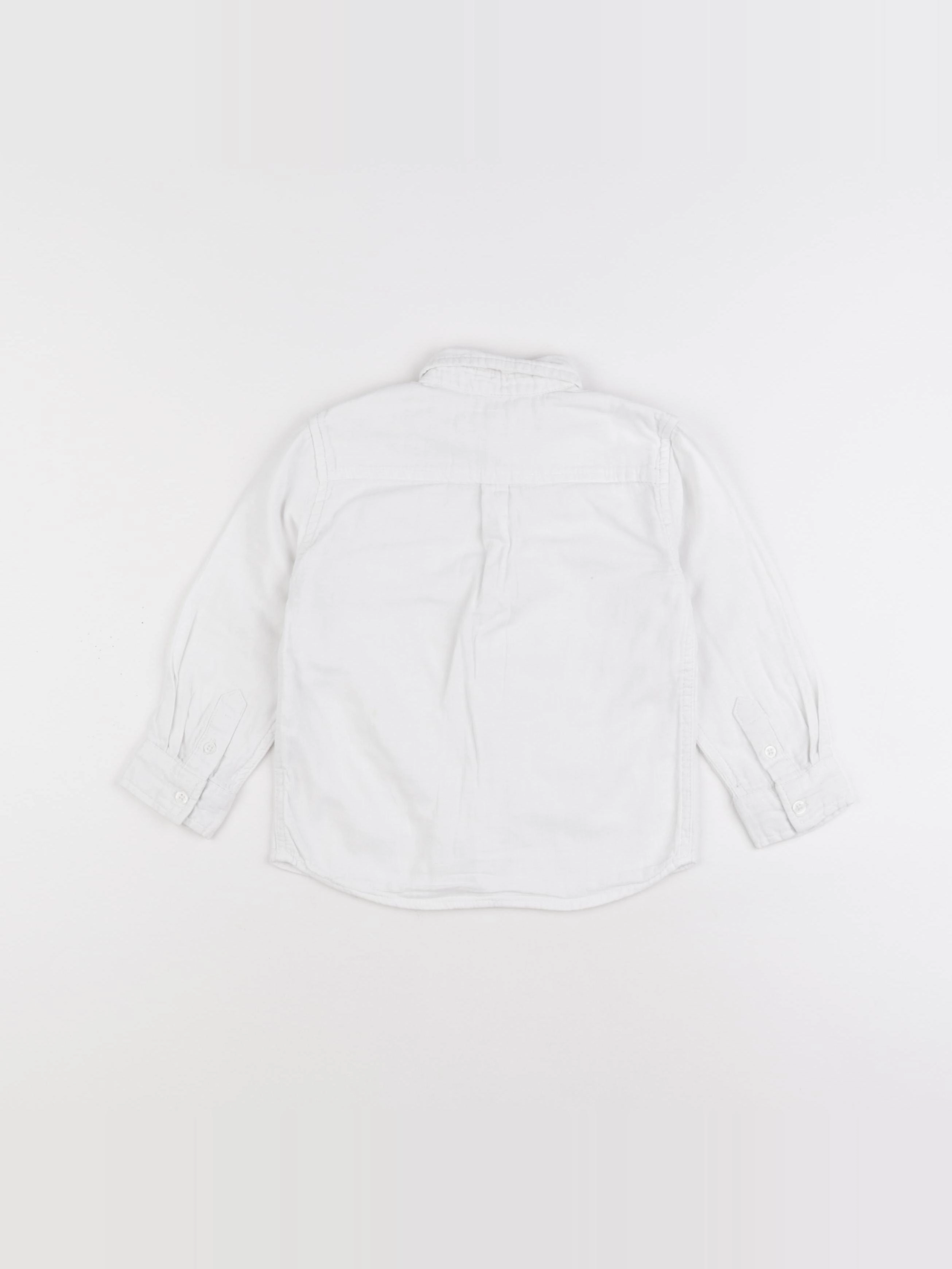 Monoprix - chemise blanc - 3 ans