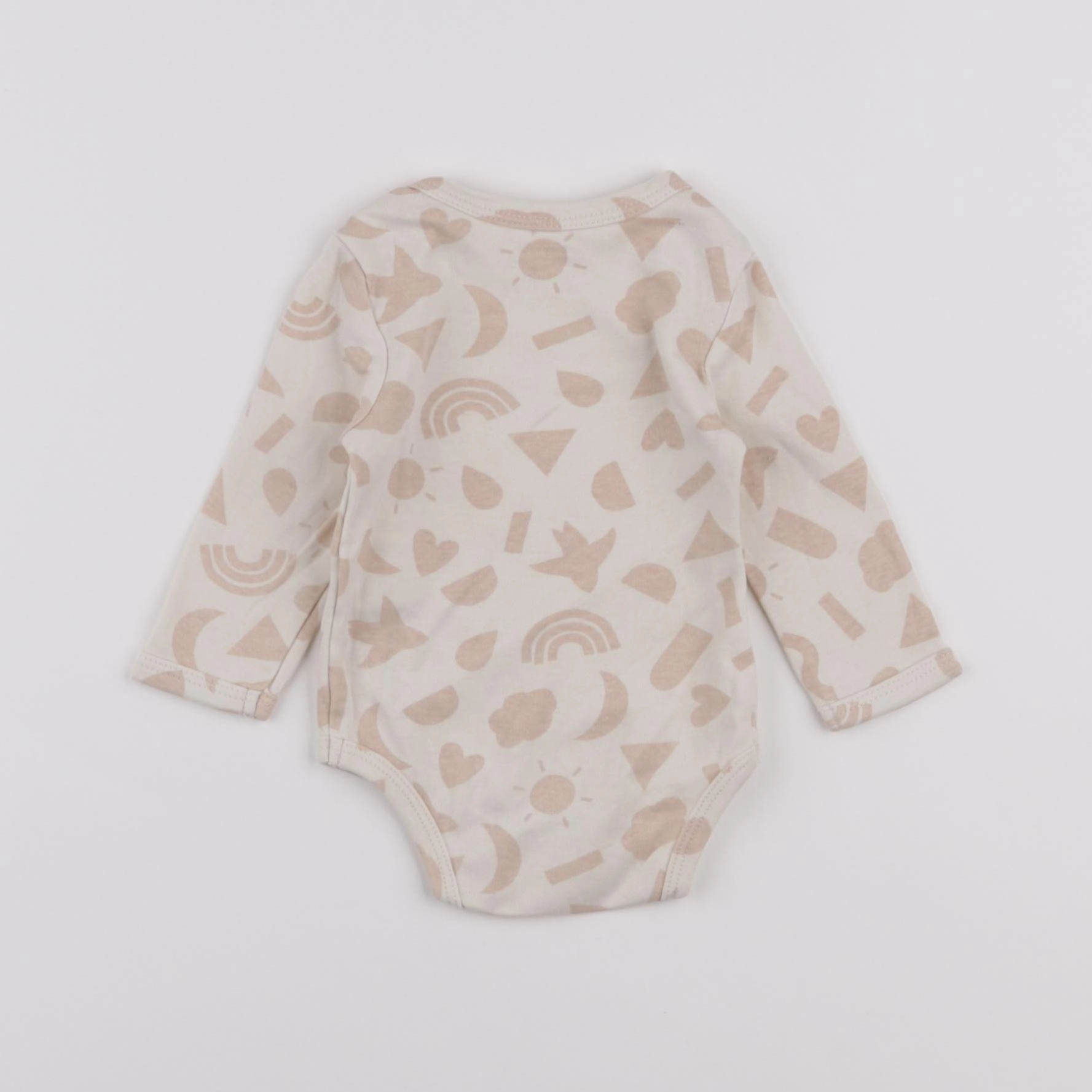 Vertbaudet - body marron - 3 mois
