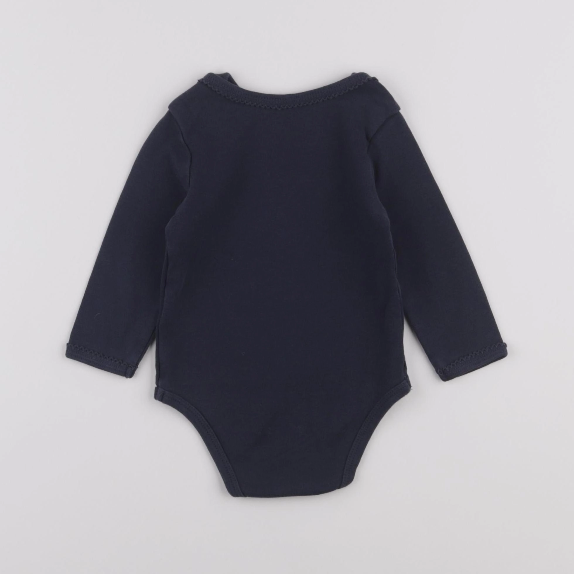 Vertbaudet - body bleu - 12 mois