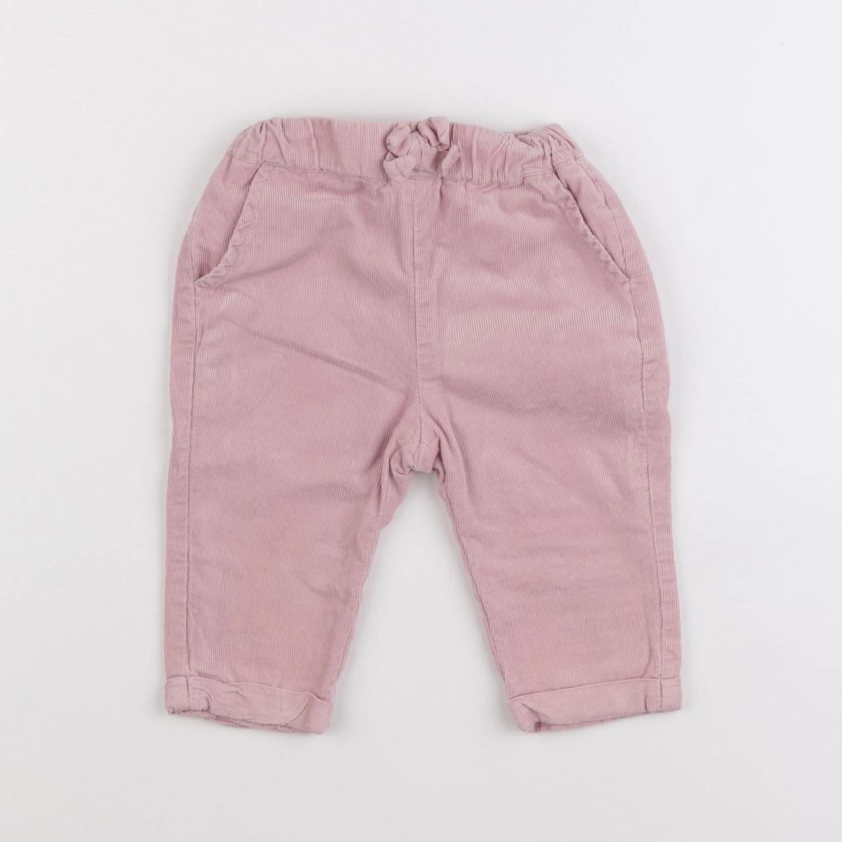 Vertbaudet - pantalon rose - 6 mois
