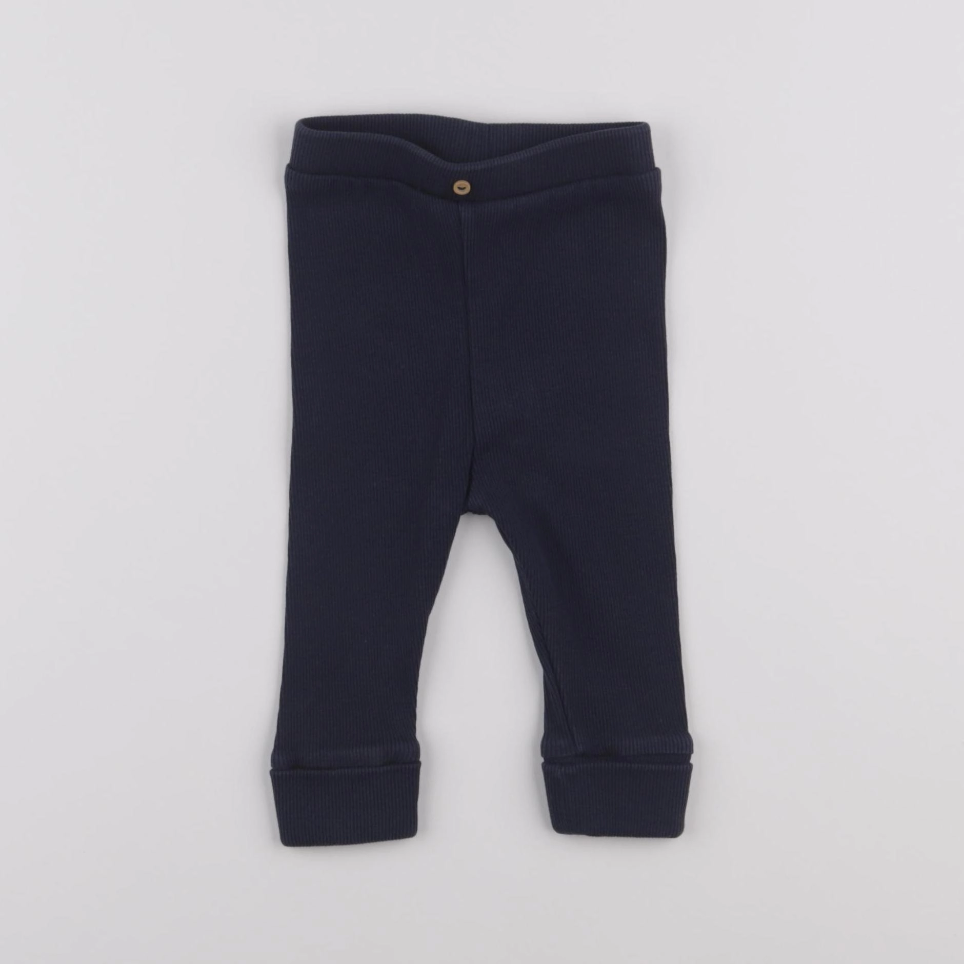Vertbaudet - legging bleu - 9 mois