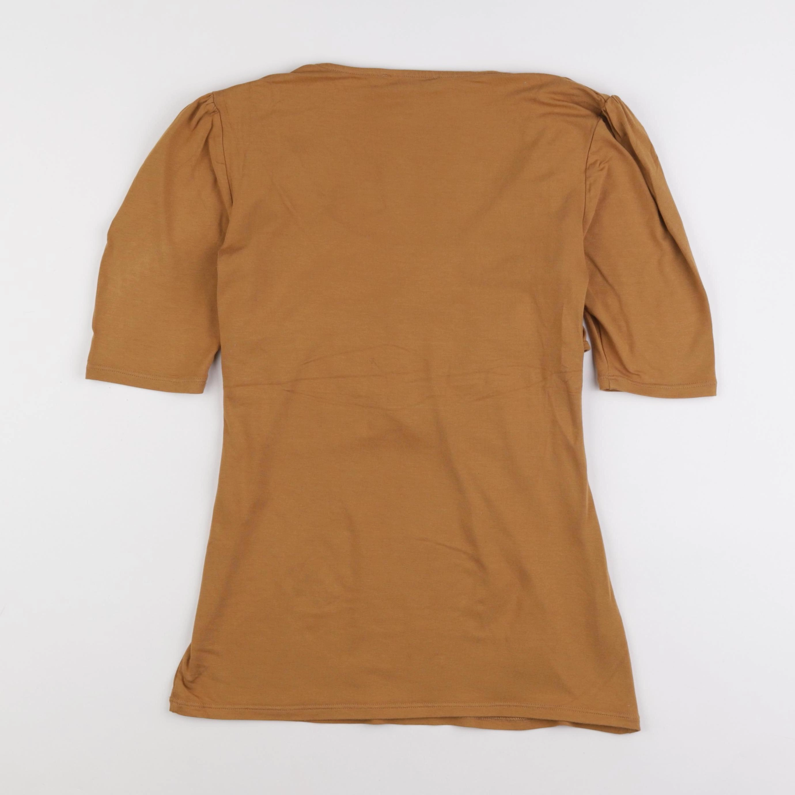 Vertbaudet - tee-shirt grossesse, allaitement marron - 38 à 40
