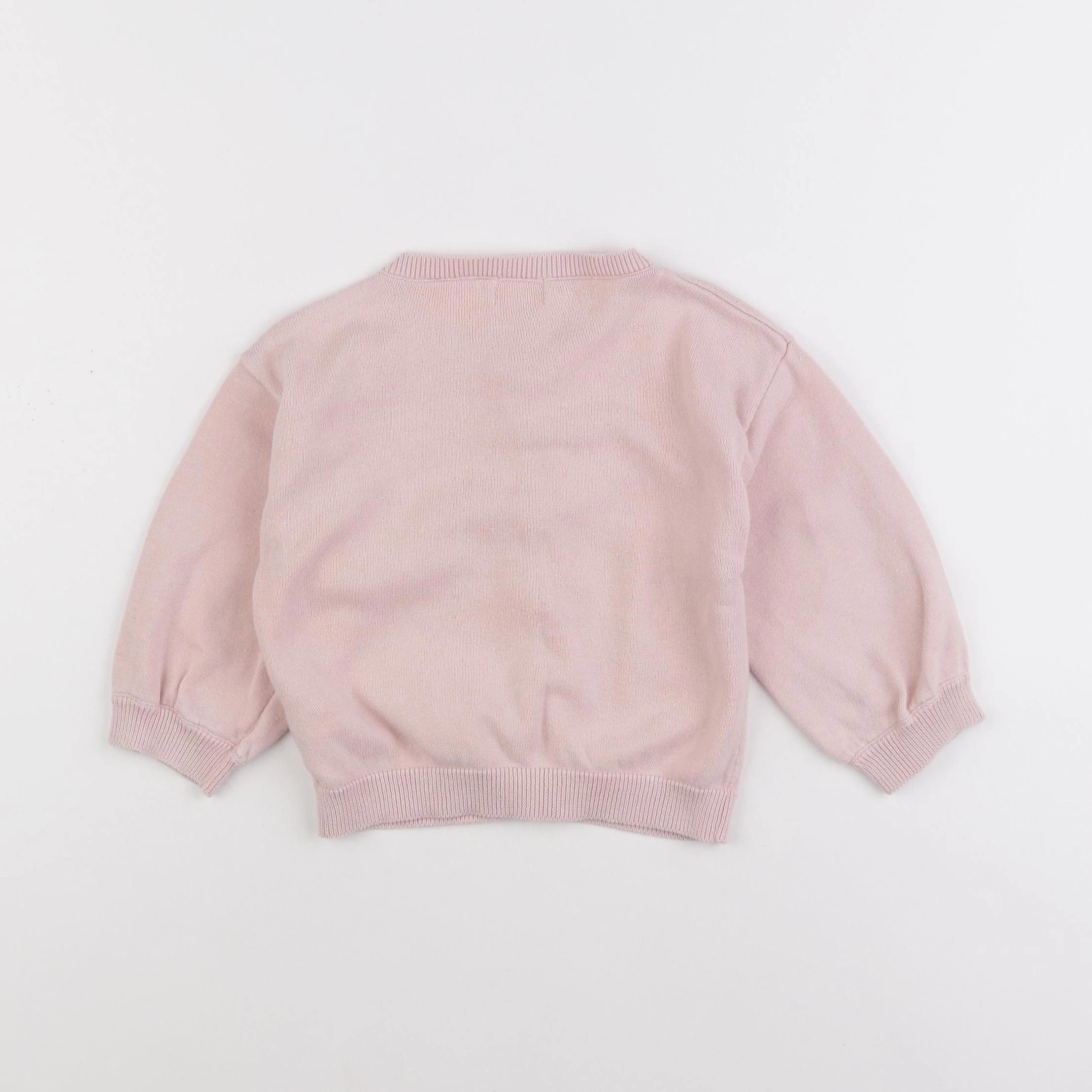 Vertbaudet - gilet rose - 24 mois