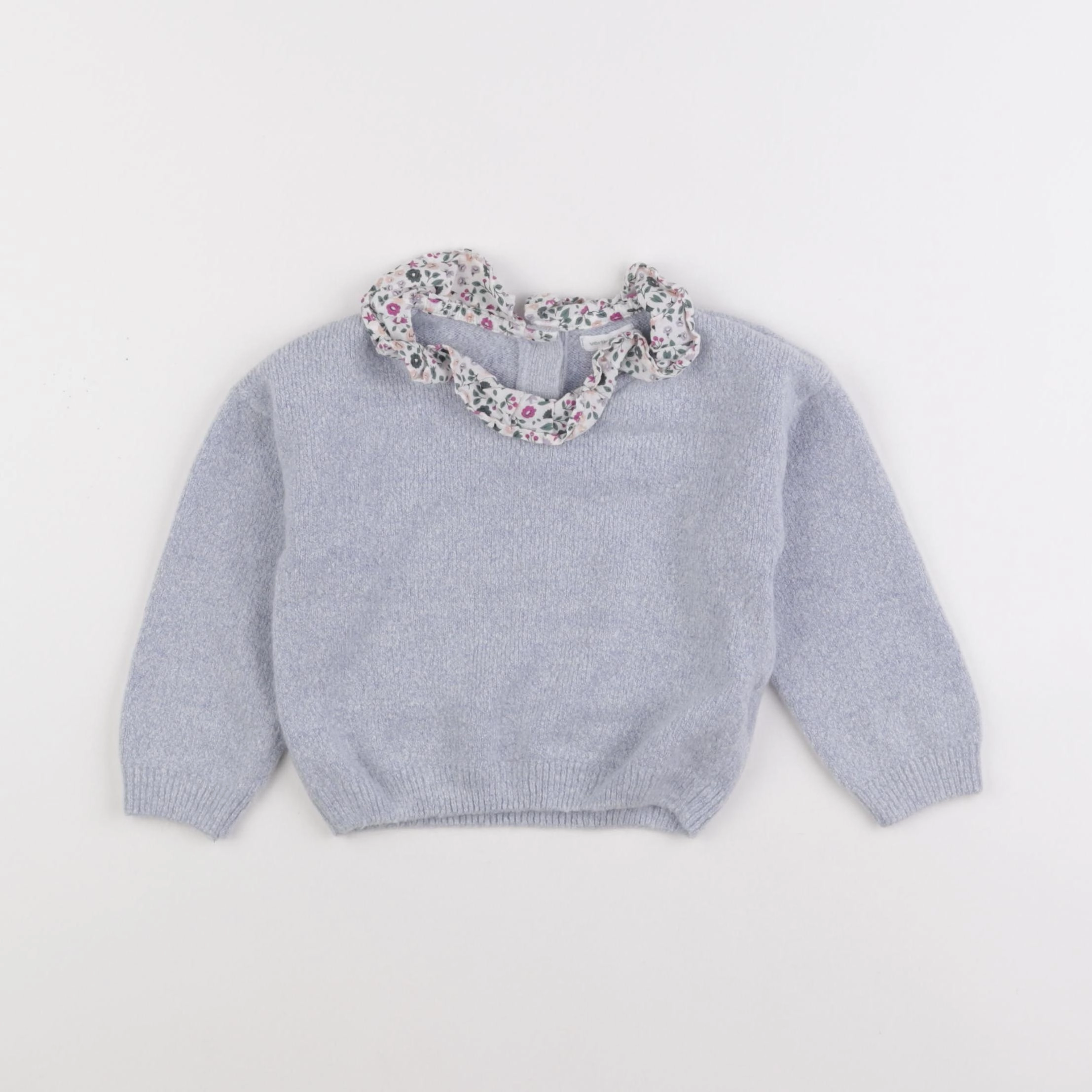 Vertbaudet - pull bleu - 36 mois
