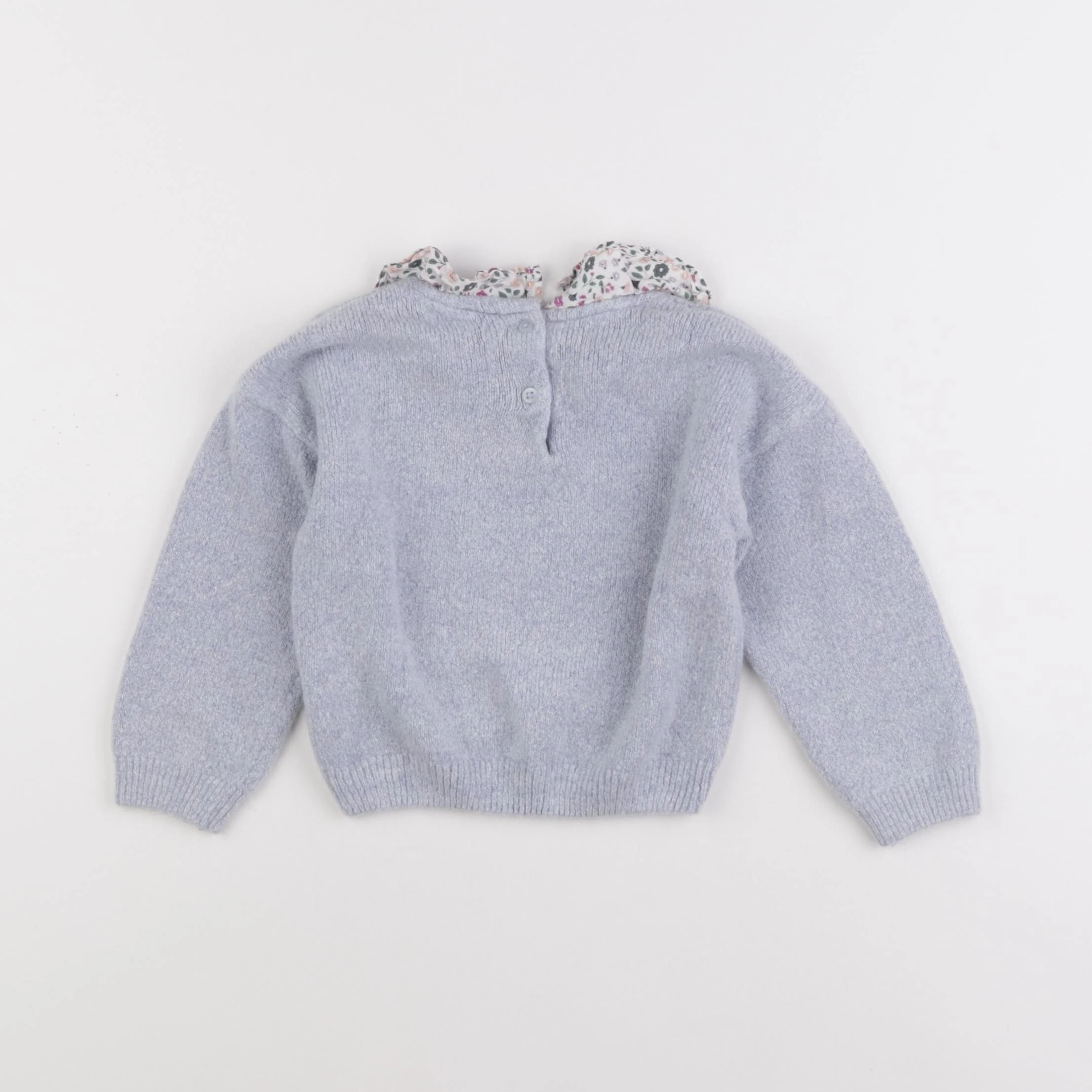 Vertbaudet - pull bleu - 36 mois