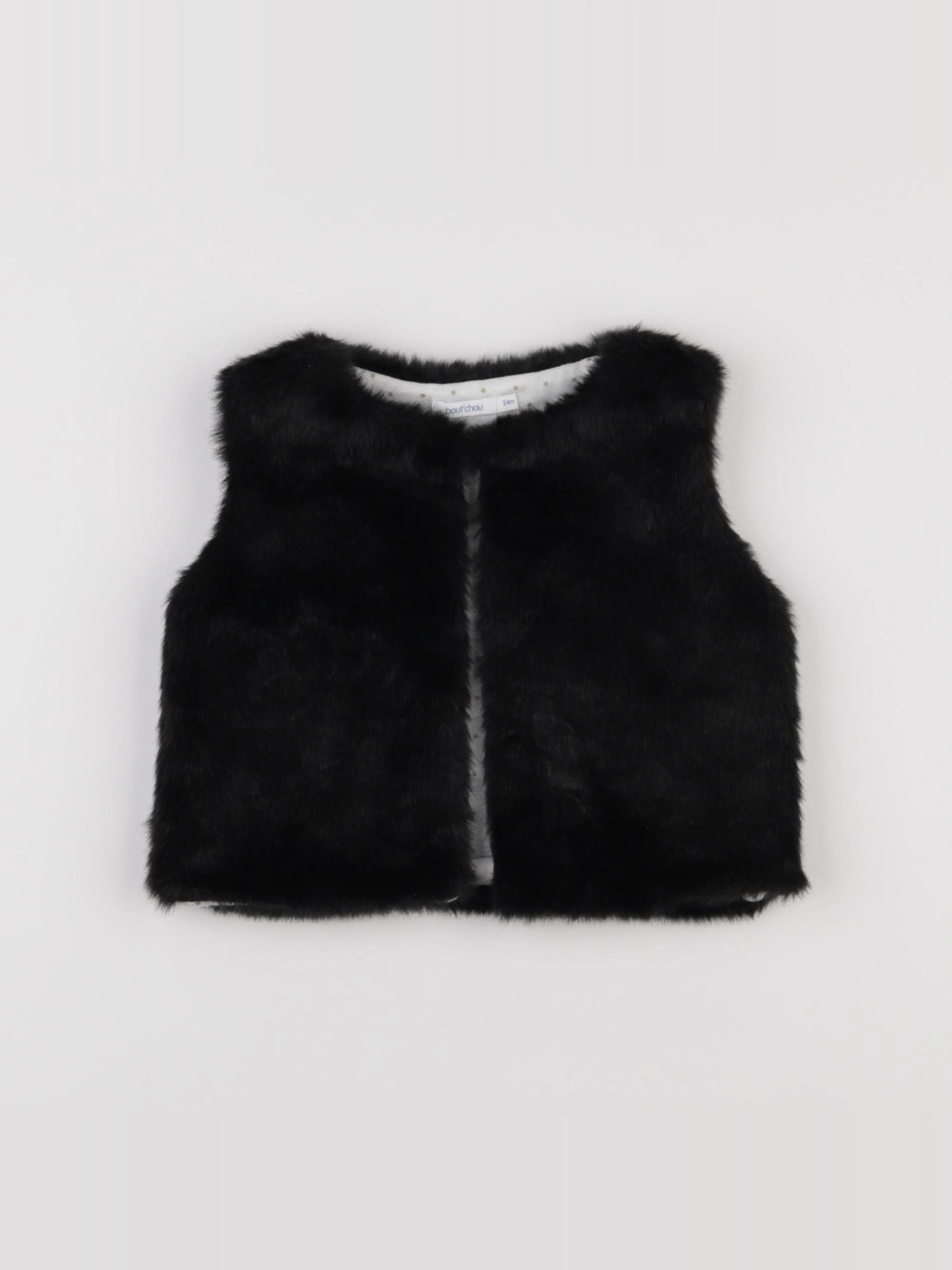 Boutchou - gilet noir - 24 mois