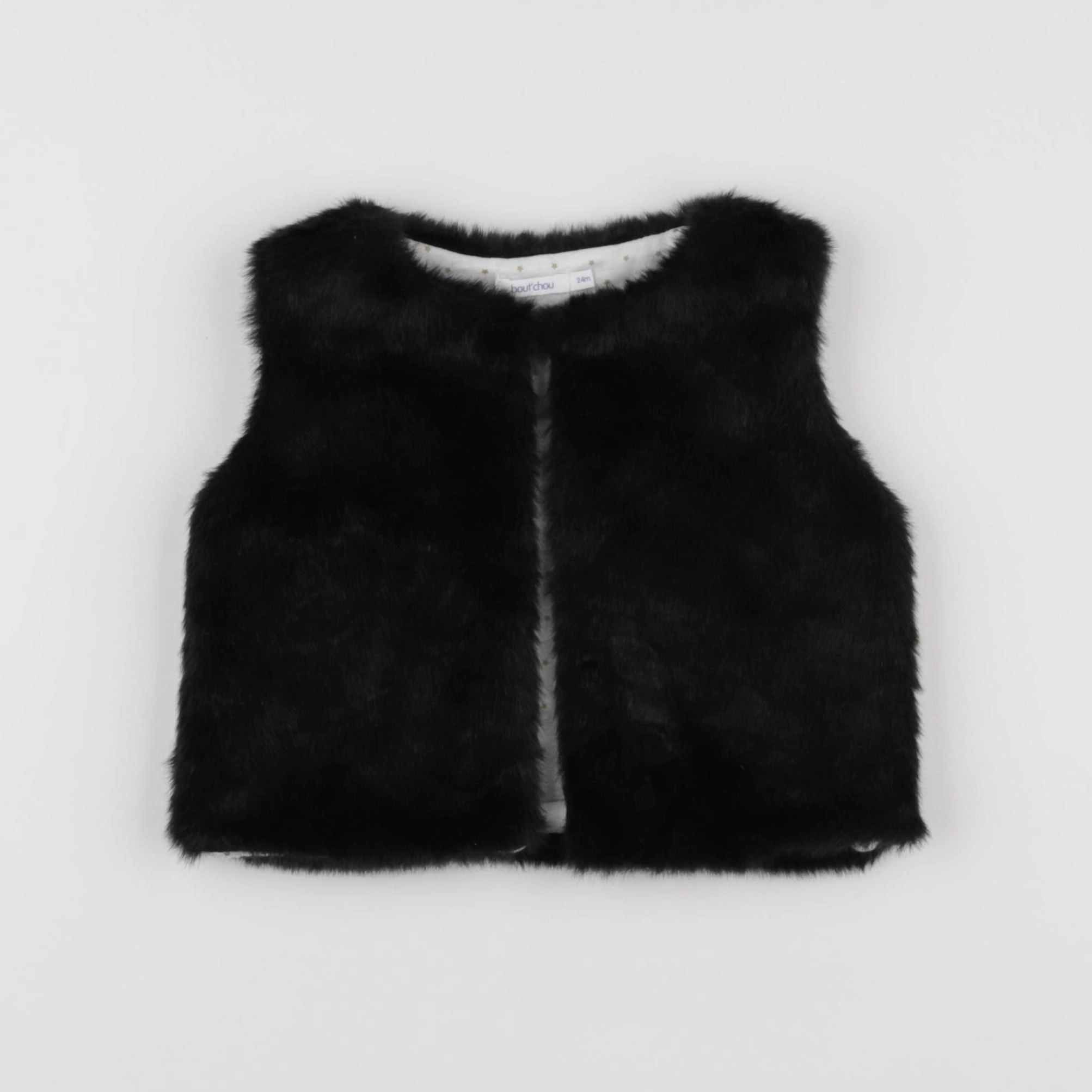 Boutchou - gilet noir - 24 mois
