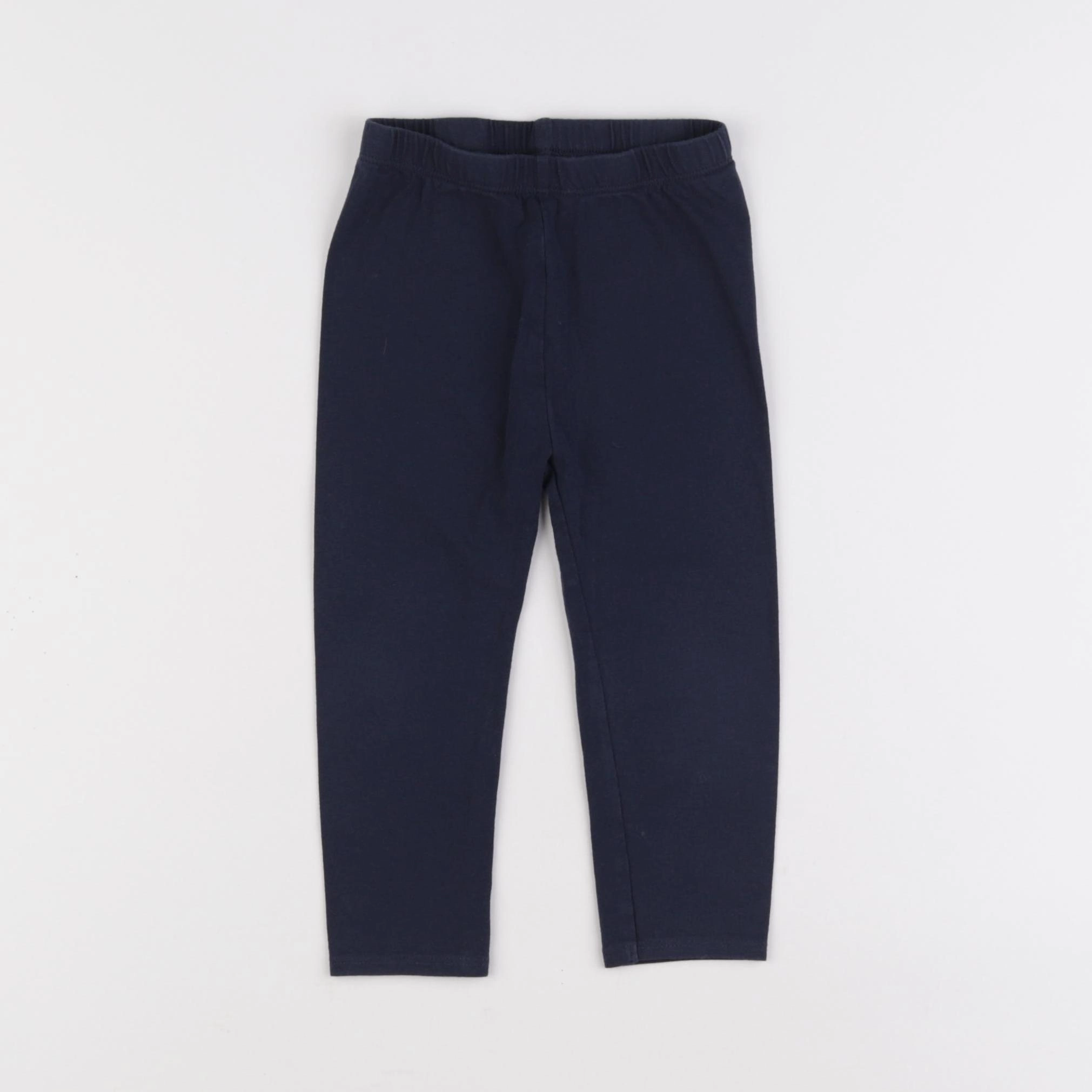 Vertbaudet - legging bleu - 24 mois