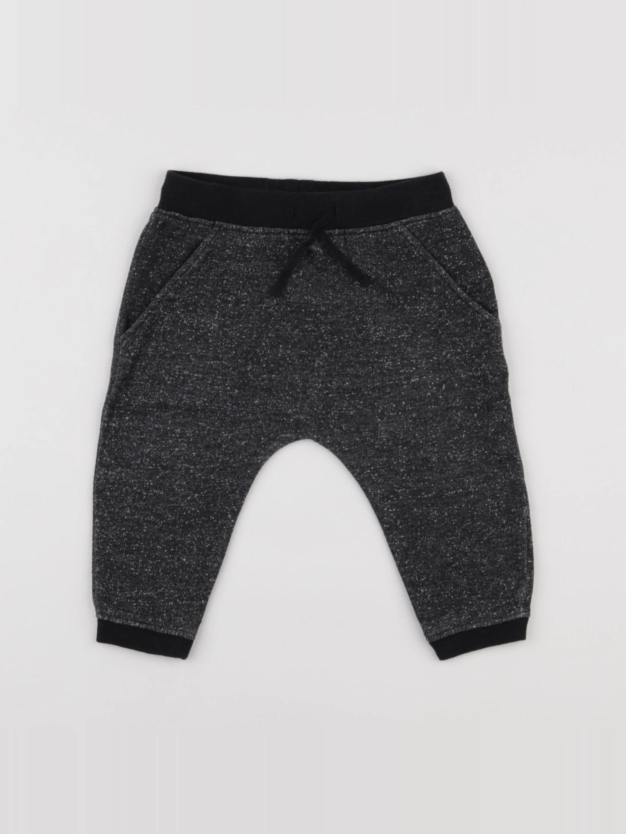 Boutchou - jogging doublé gris - 9 mois
