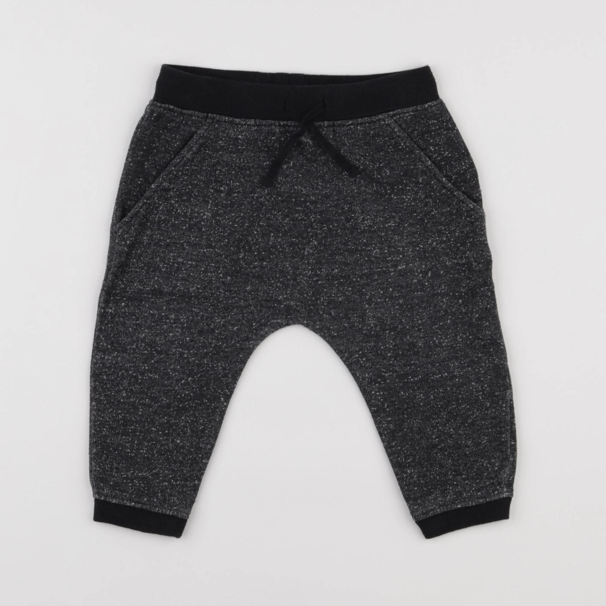 Boutchou - jogging doublé gris - 9 mois