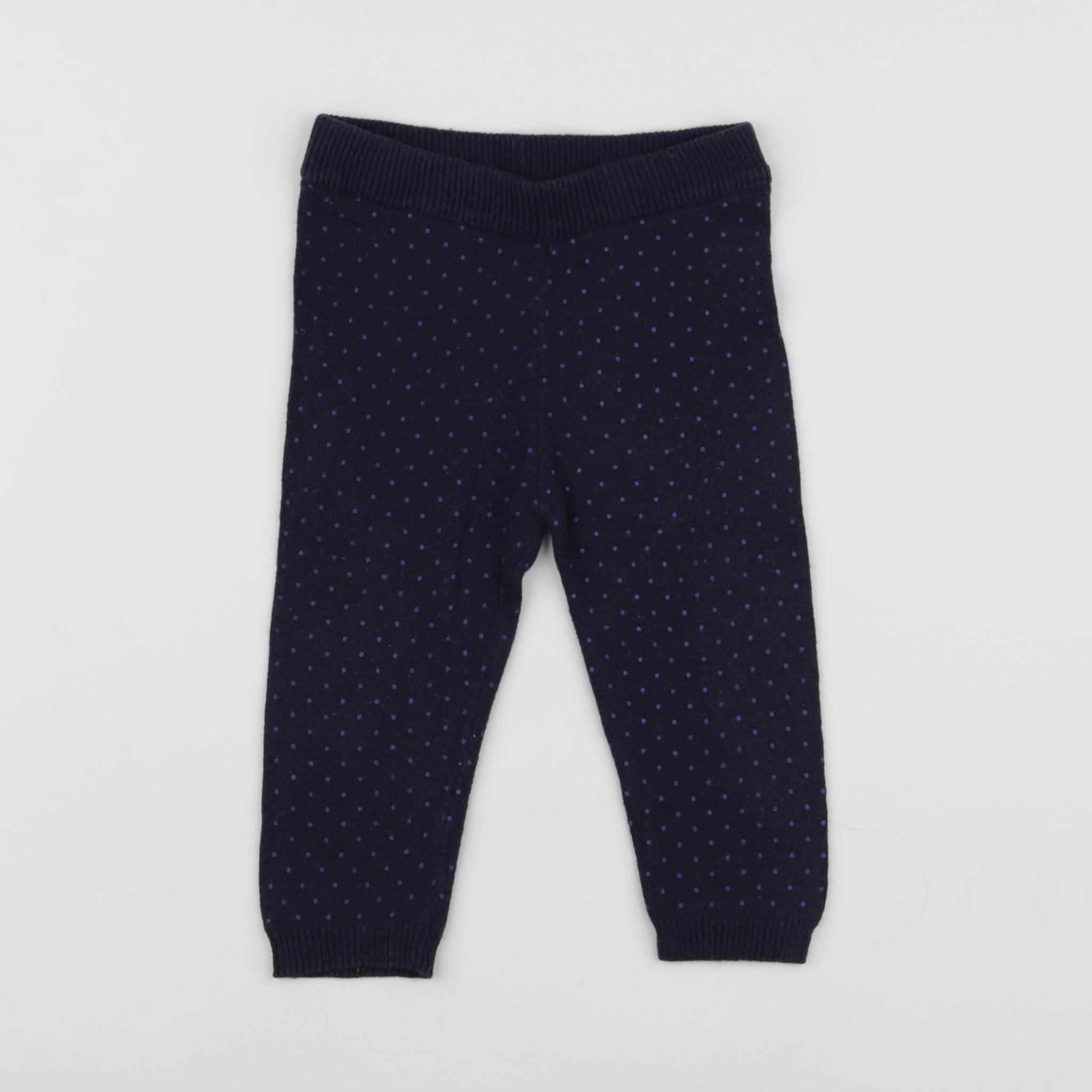 Boutchou - legging bleu - 6 mois