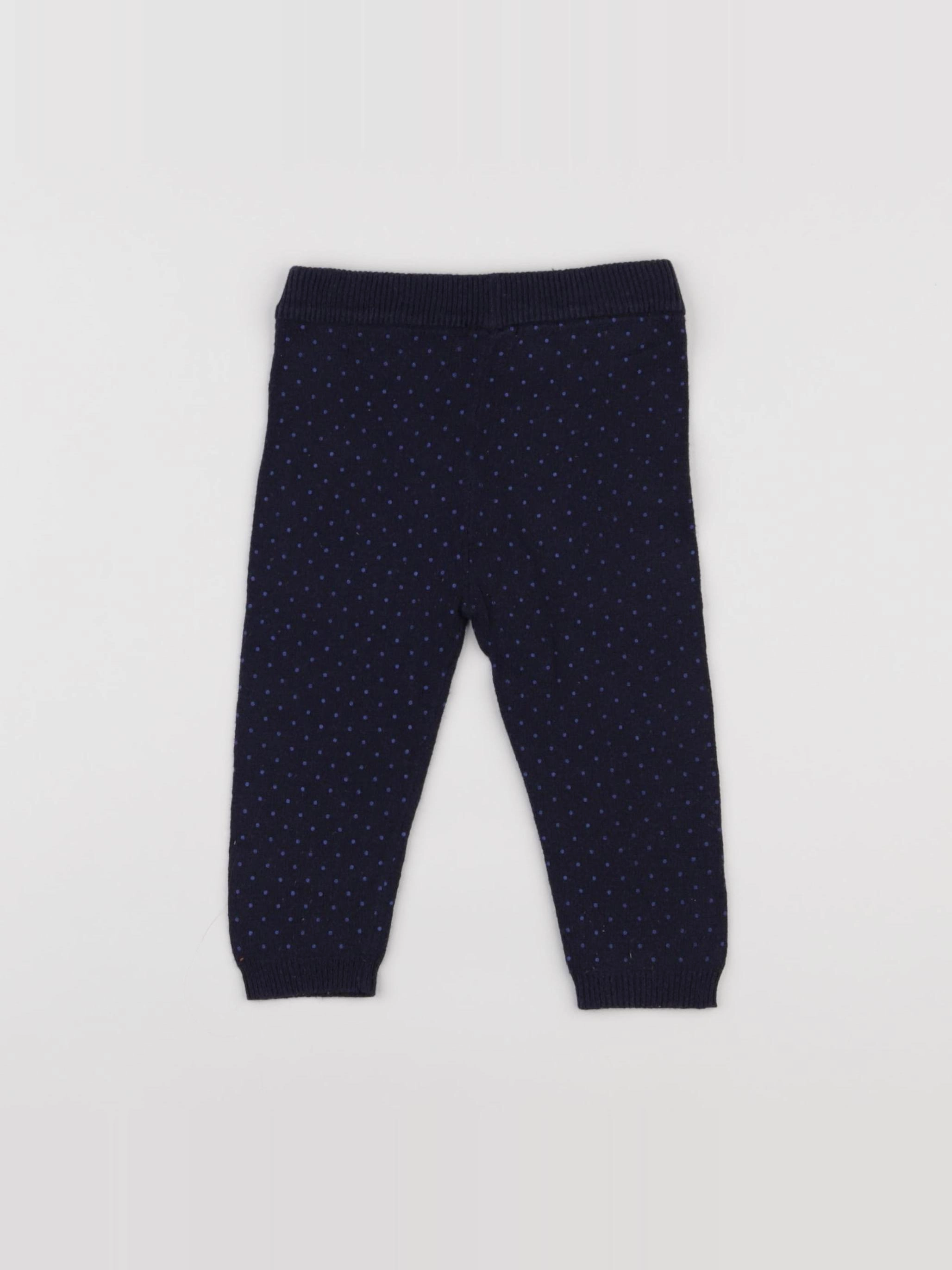 Boutchou - legging bleu - 6 mois
