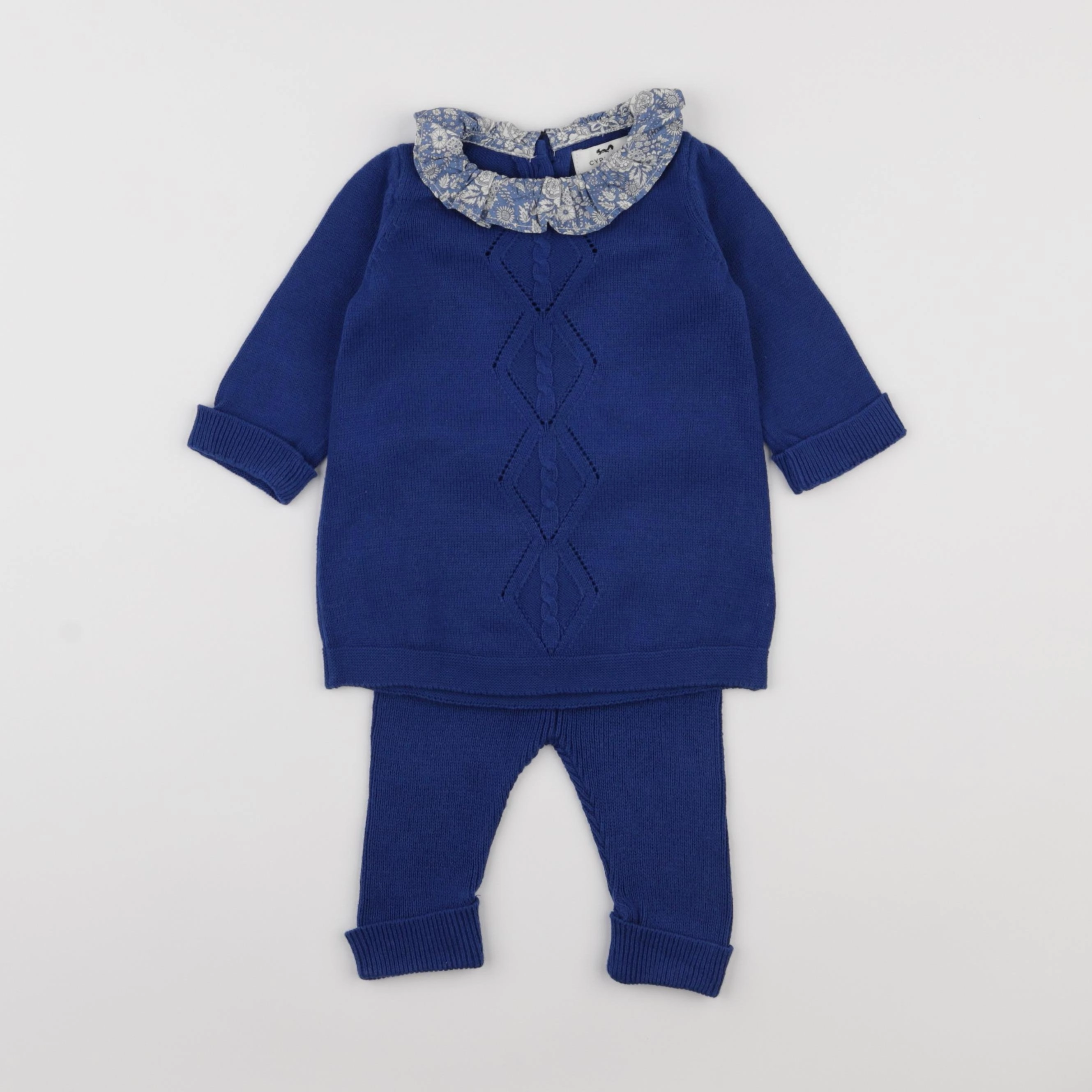 Cyrillus - ensemble bleu - 6 mois