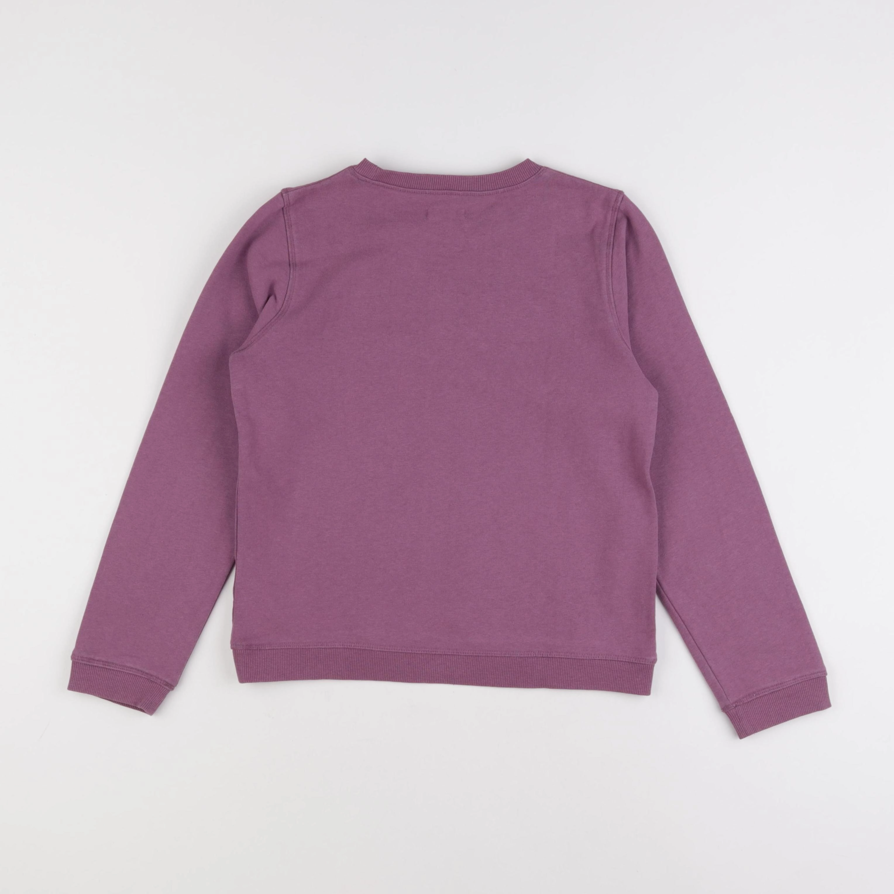 Vertbaudet - sweat violet - 10 ans