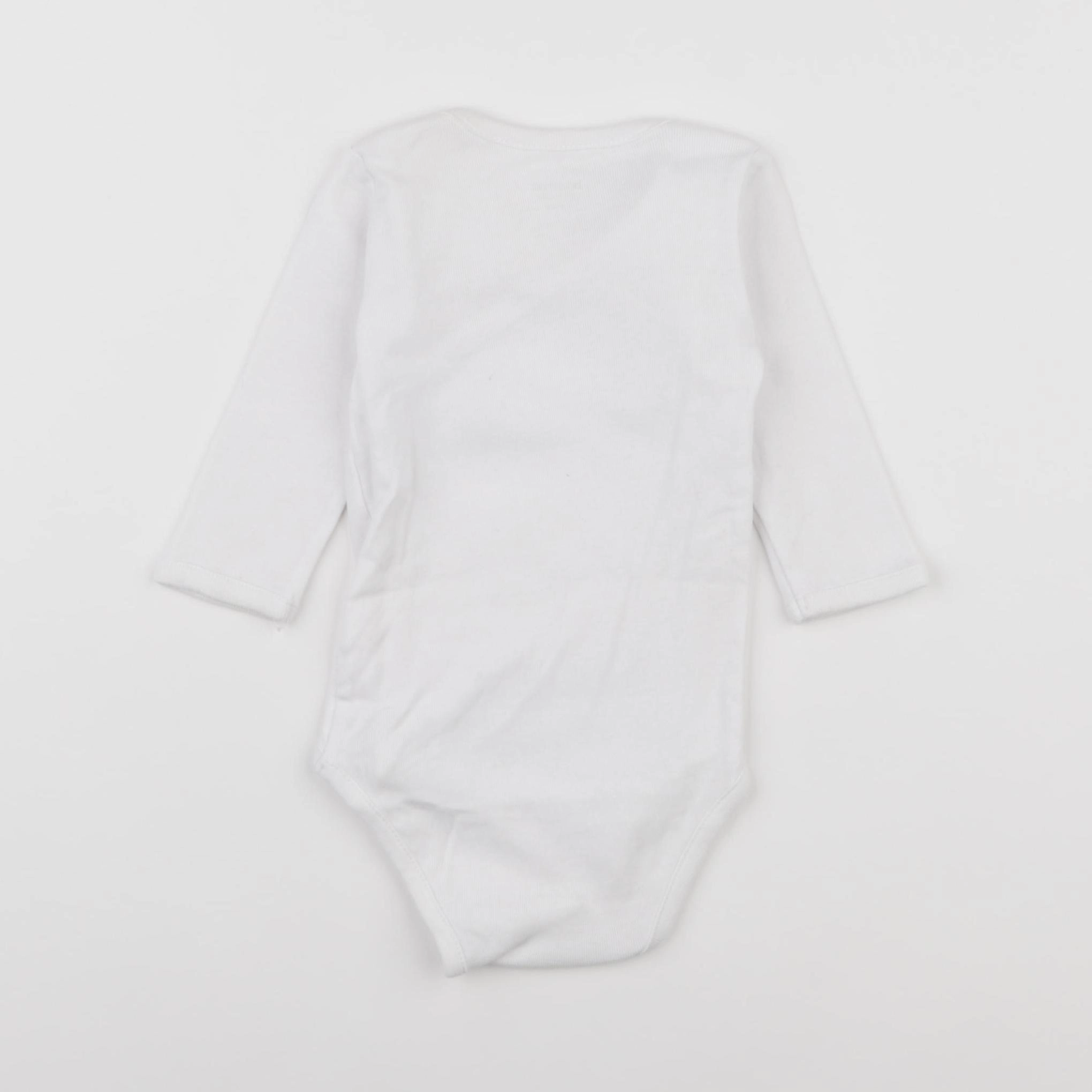 Boutchou - body blanc - 9 mois