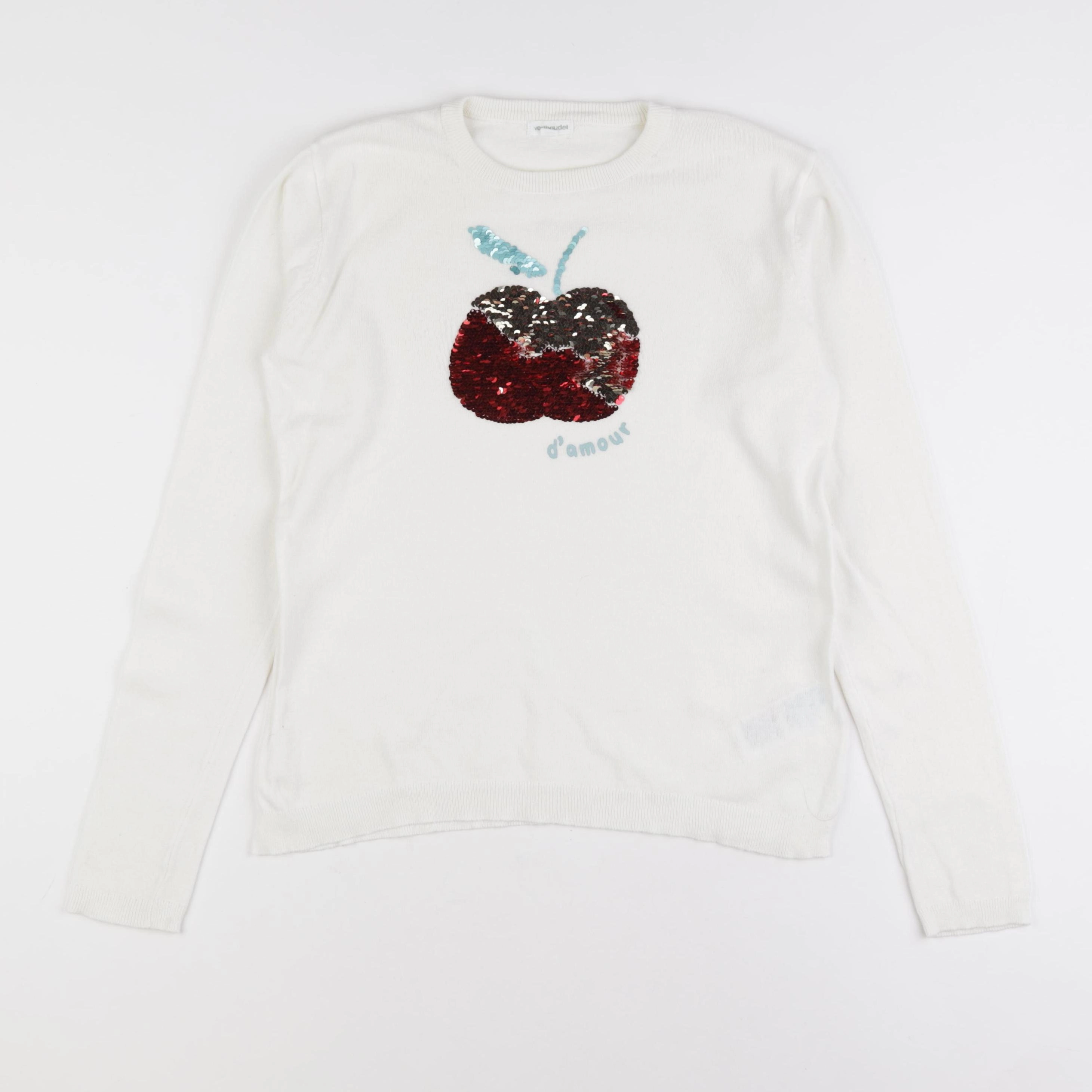 Vertbaudet - pull beige - 12 ans