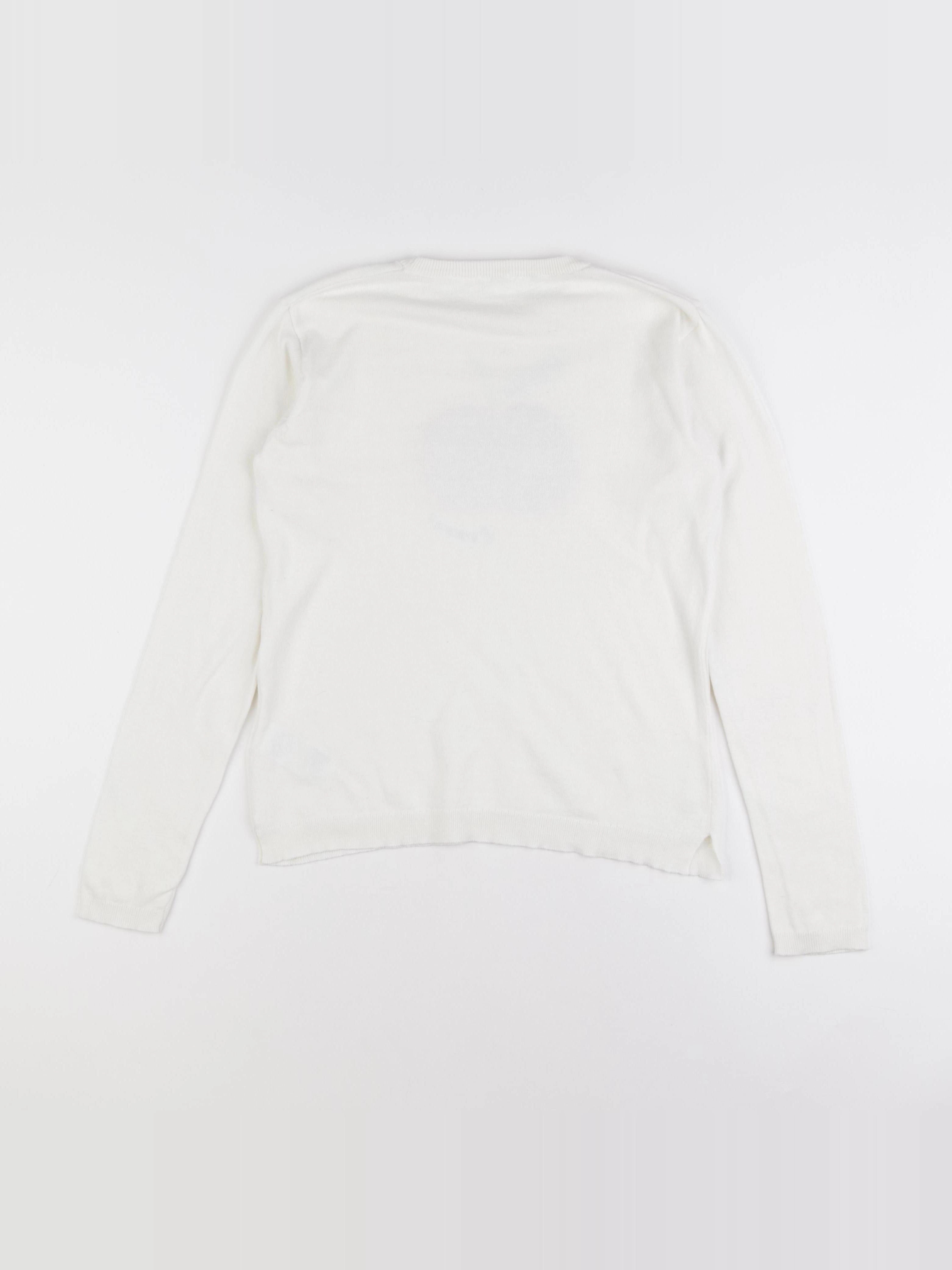 Vertbaudet - pull beige - 12 ans