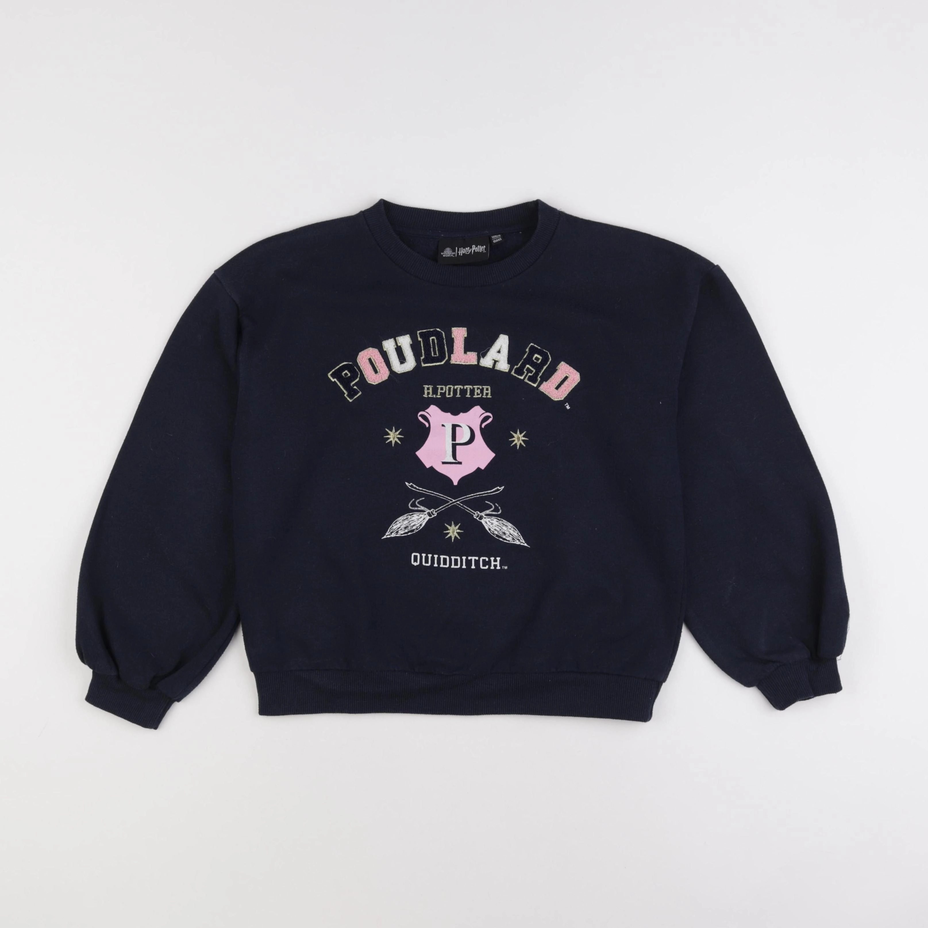 Vertbaudet - sweat bleu - 10 ans